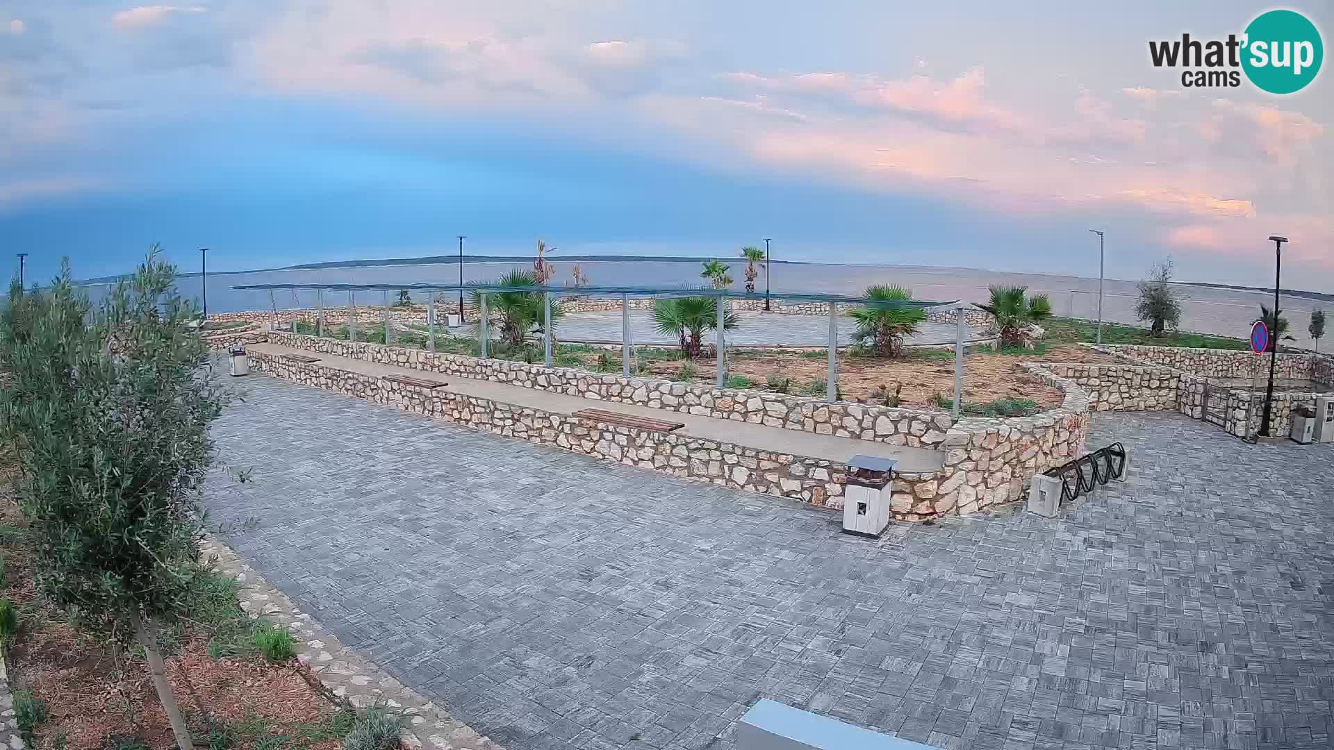 Mandre Summer Stage Webcam – Velika điga | Pag Island