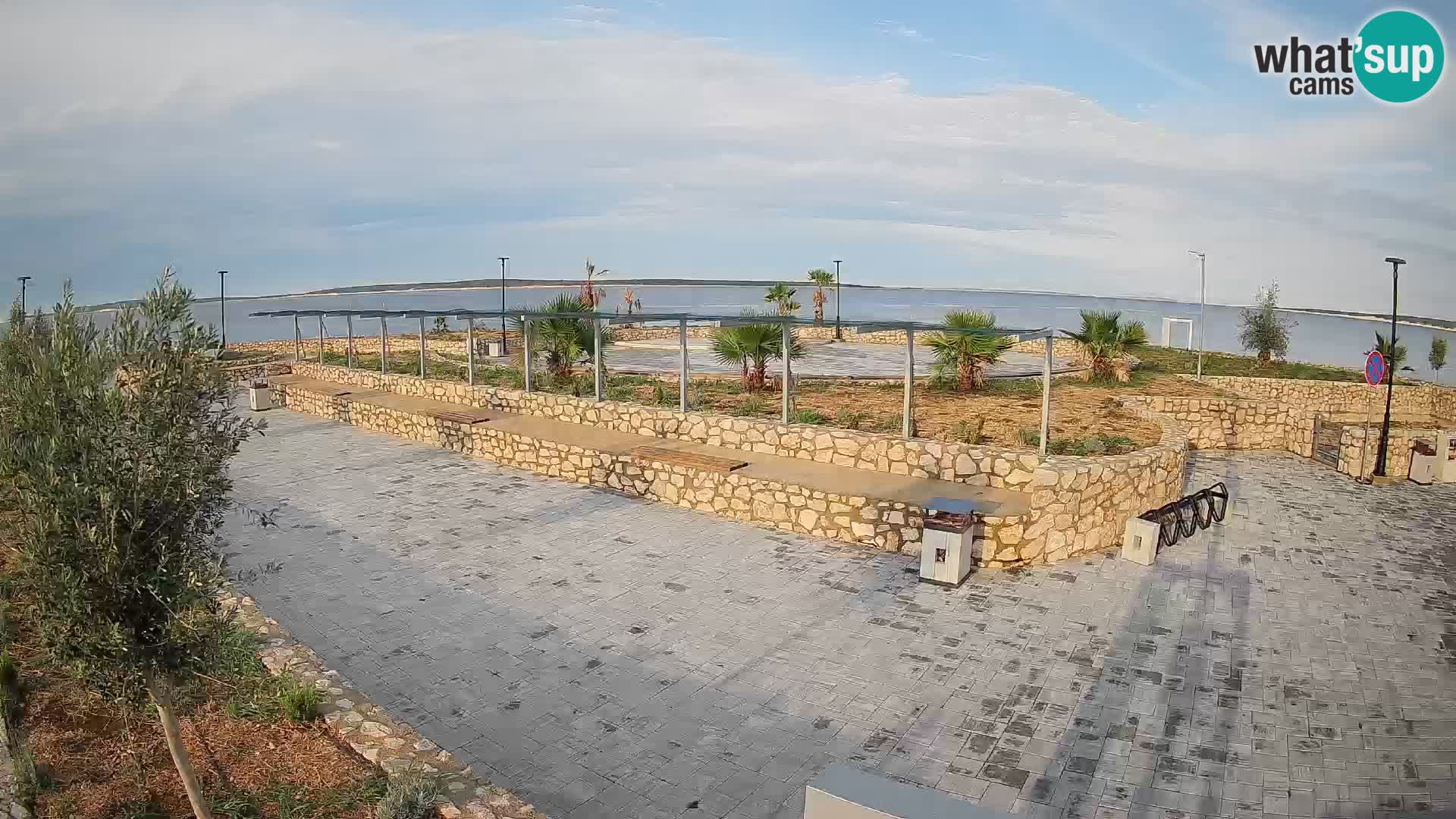 Mandre Summer Stage Webcam – Velika điga | Pag Island