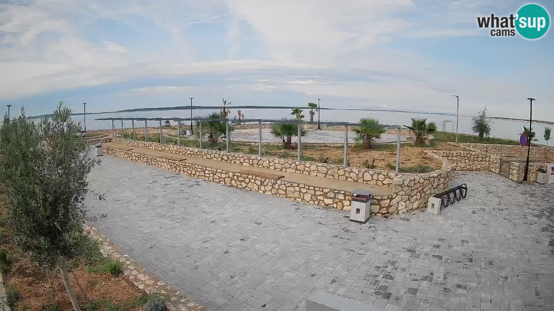 Webcam Mandre – Escenario de verano Velika điga | Isla de Pag