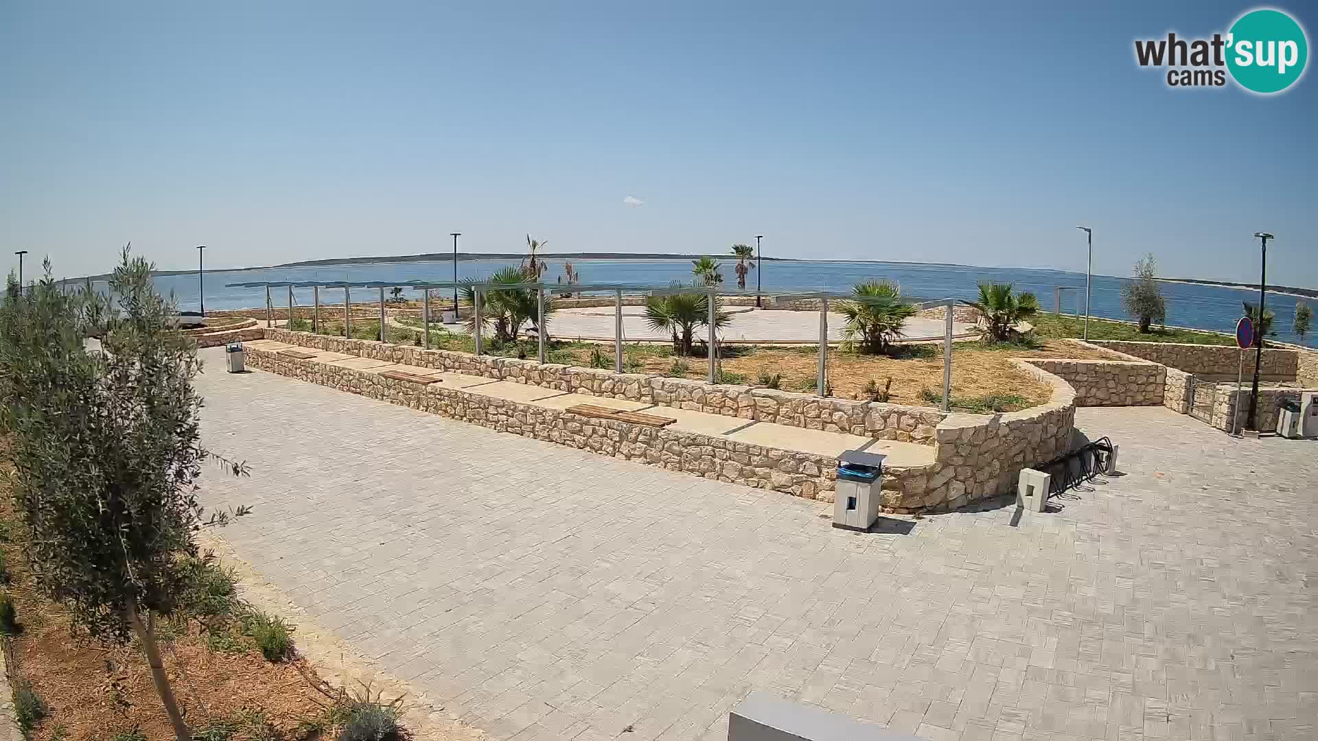 Mandre Sommerbühne Webcam – Velika điga | Insel Pag