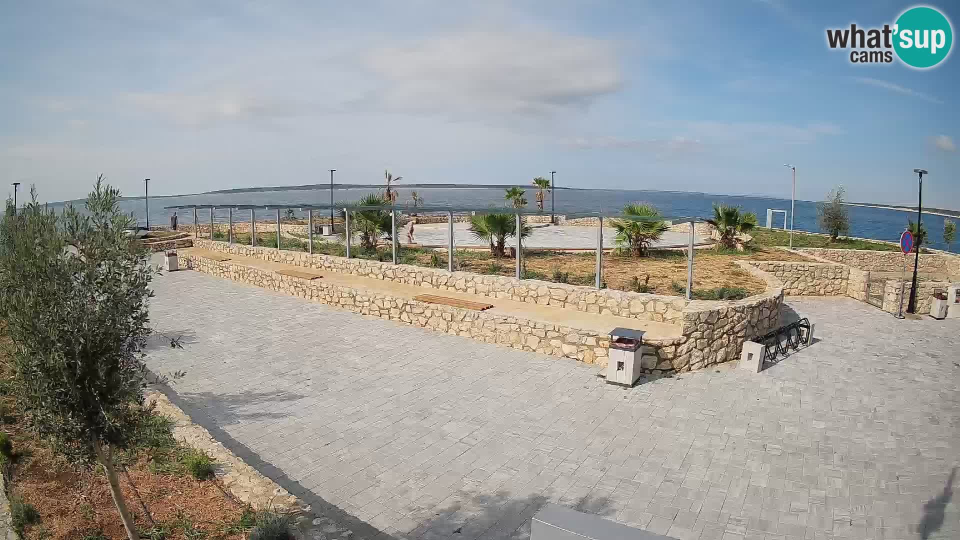 Mandre Summer Stage Webcam – Velika điga | Pag Island