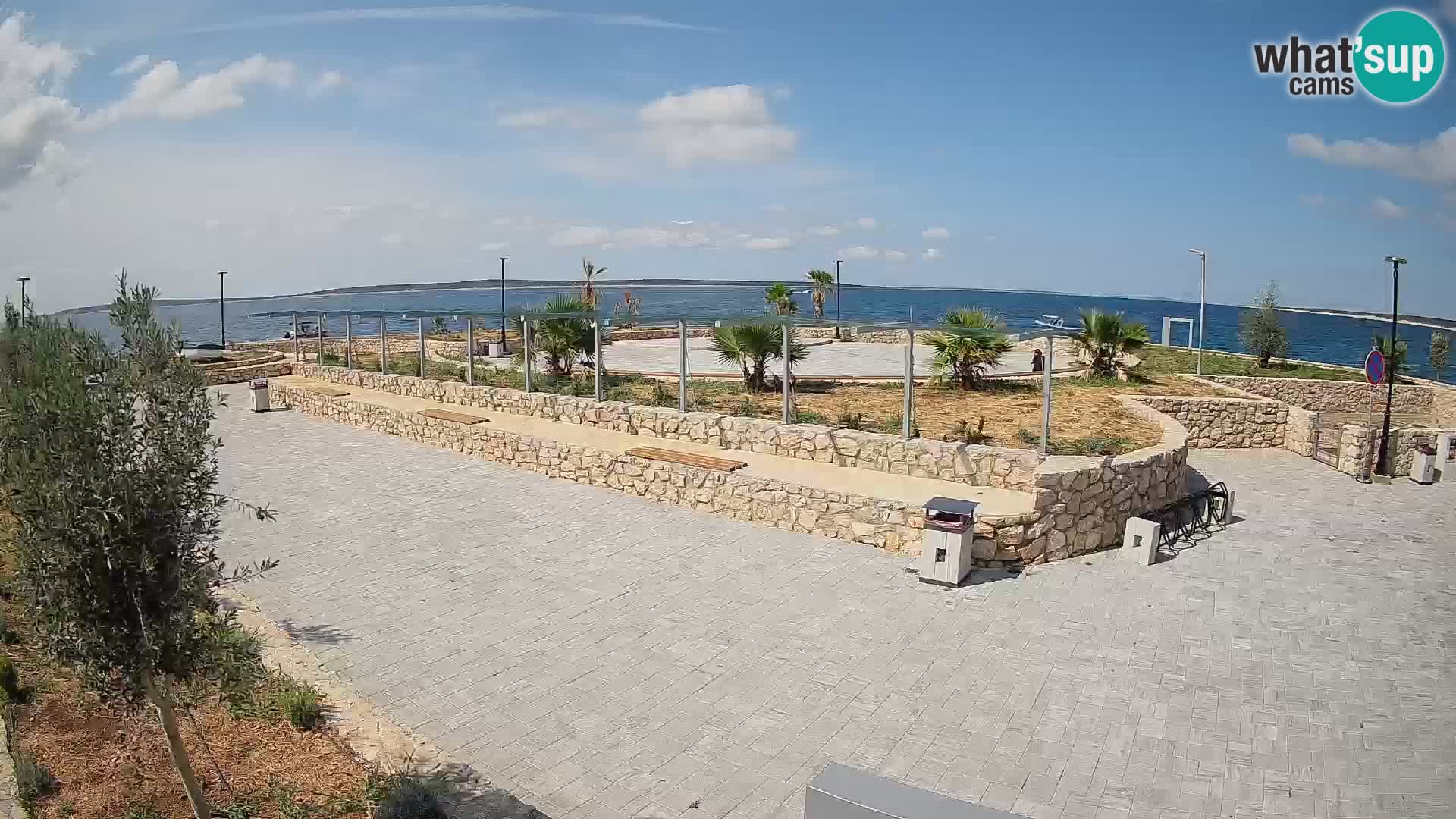 Webcam Mandre – Scène estivale Velika điga | Île de Pag