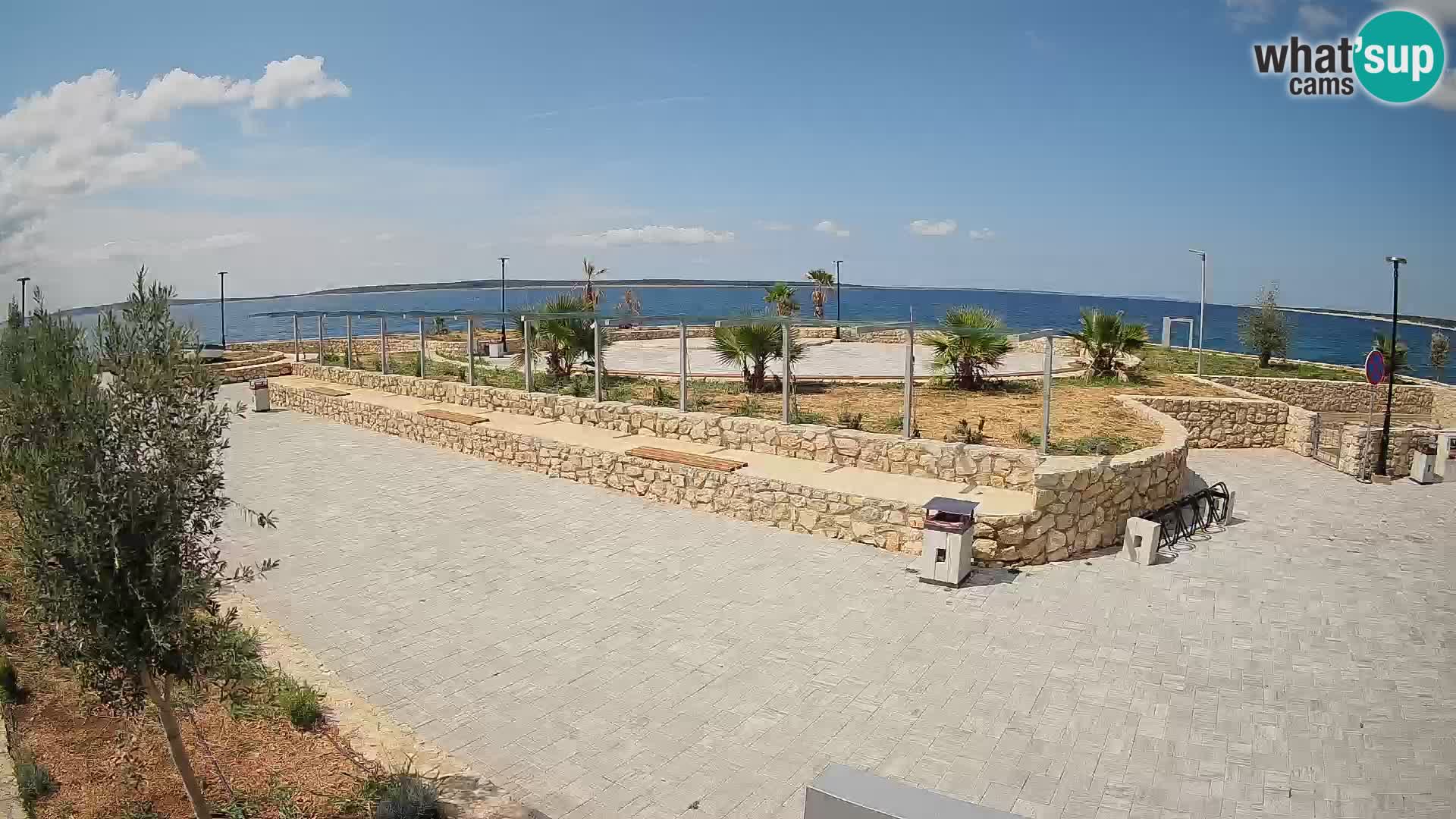 Mandre Summer Stage Webcam – Velika điga | Pag Island