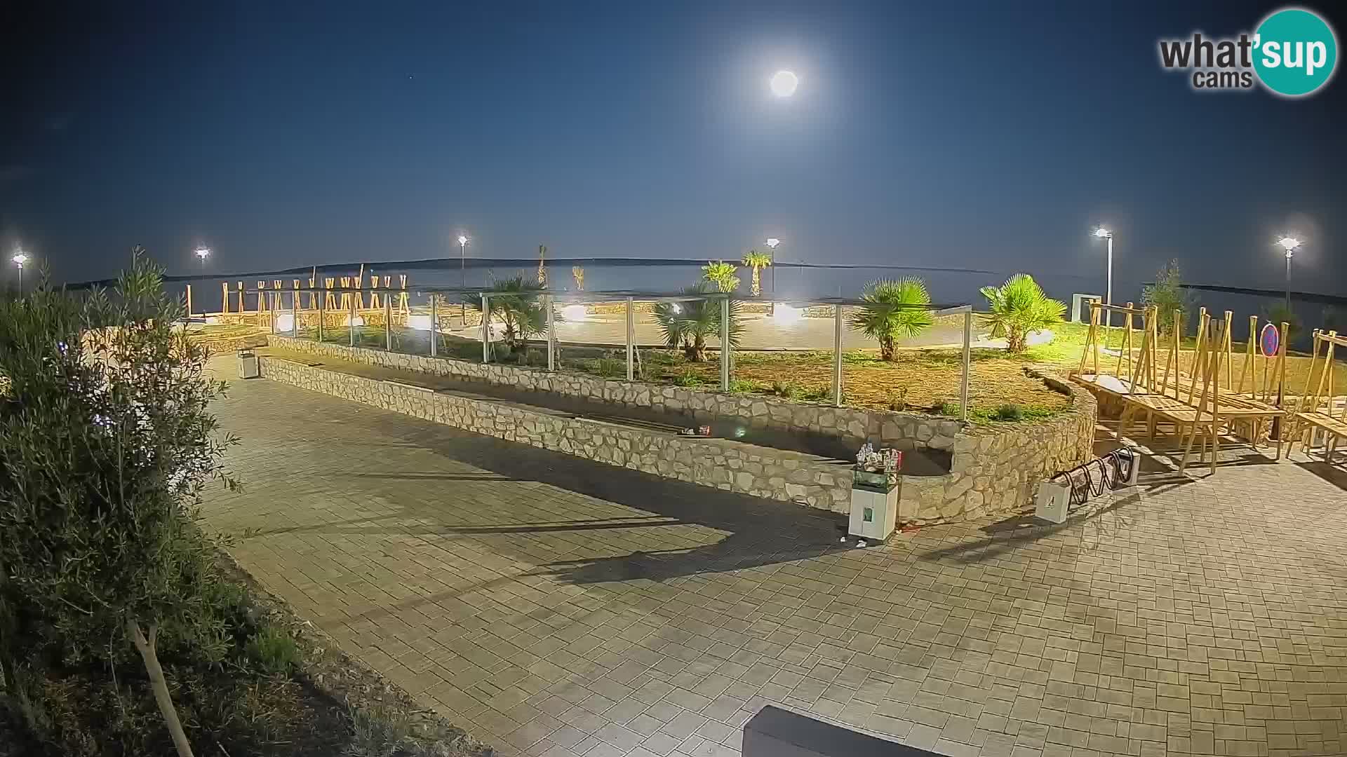 Mandre Summer Stage Webcam – Velika điga | Pag Island