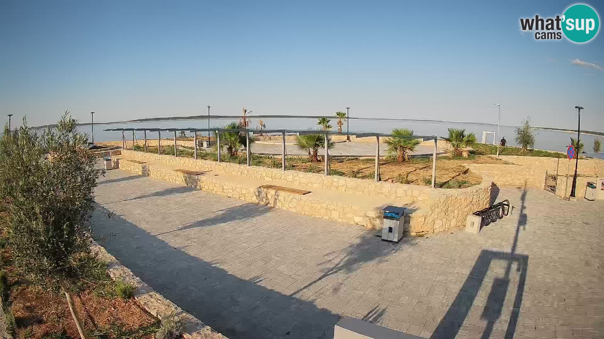 Webcam Mandre – Palco estivo Velika điga | Isola di Pag