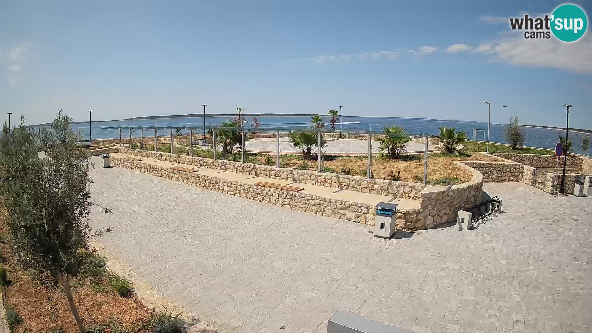Webcam Mandre – Palco estivo Velika điga | Isola di Pag