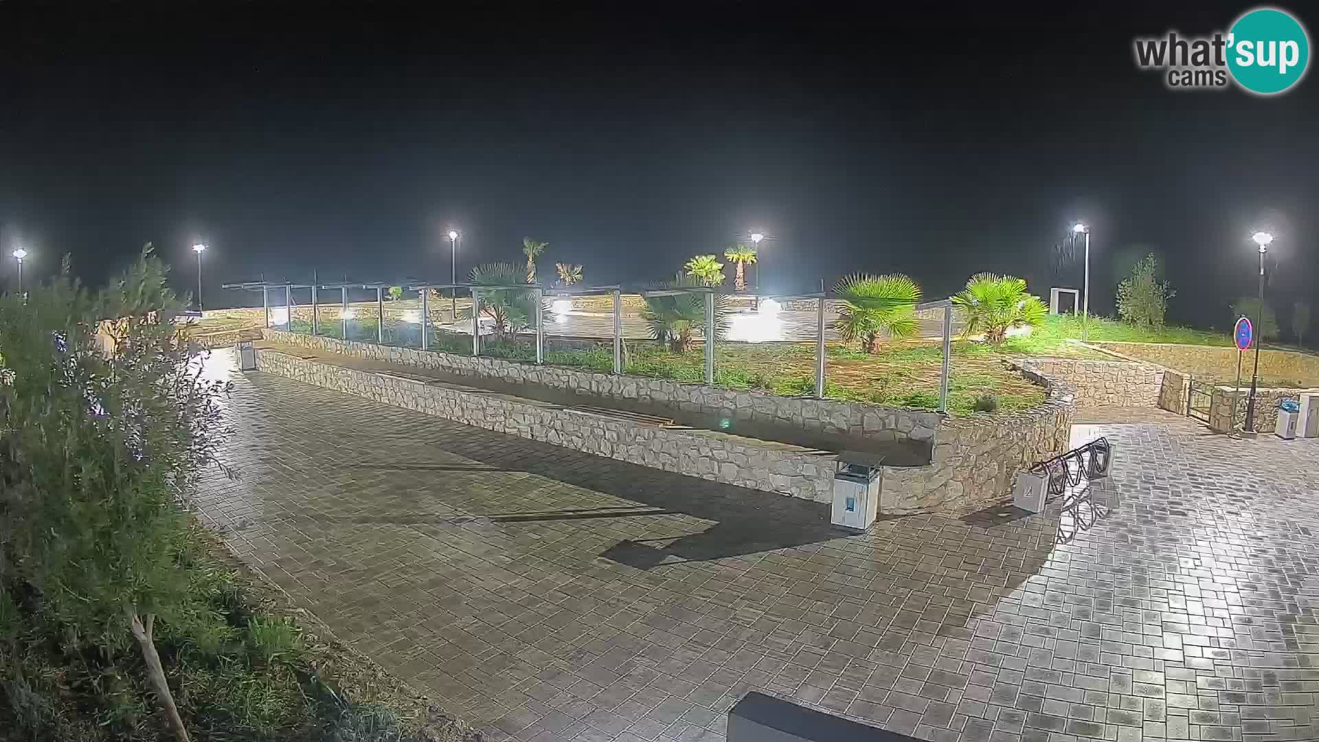 Mandre Summer Stage Webcam – Velika điga | Pag Island