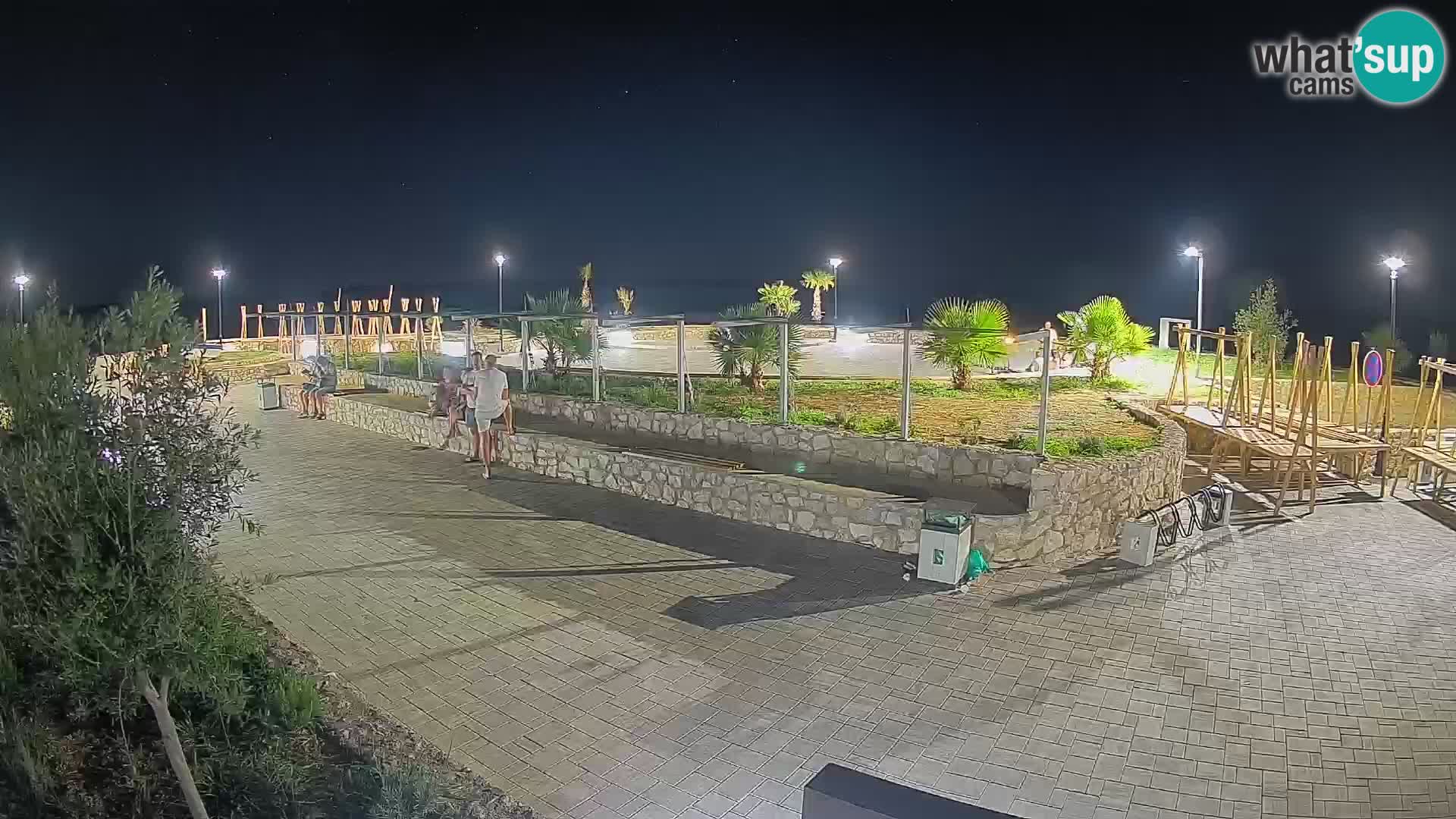 Mandre Summer Stage Webcam – Velika điga | Pag Island