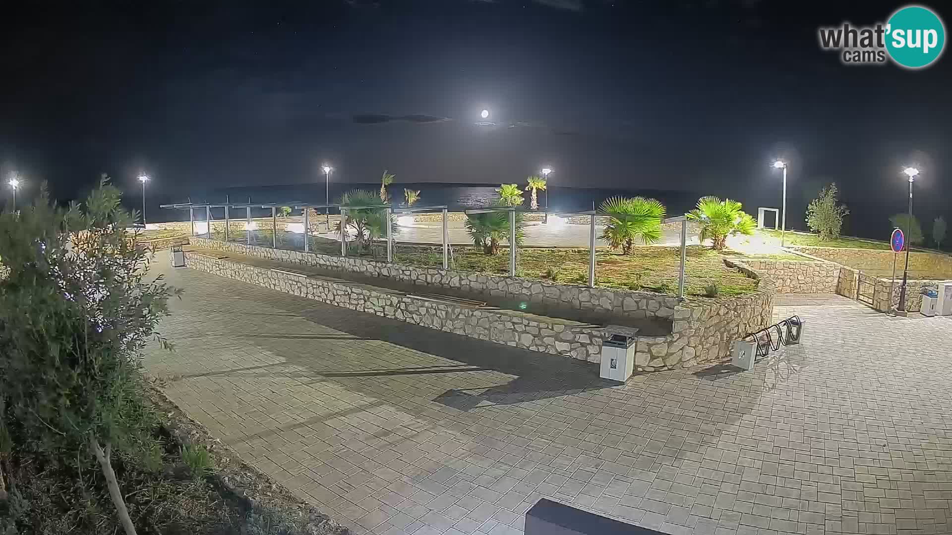Webcam Mandre – Scène estivale Velika điga | Île de Pag