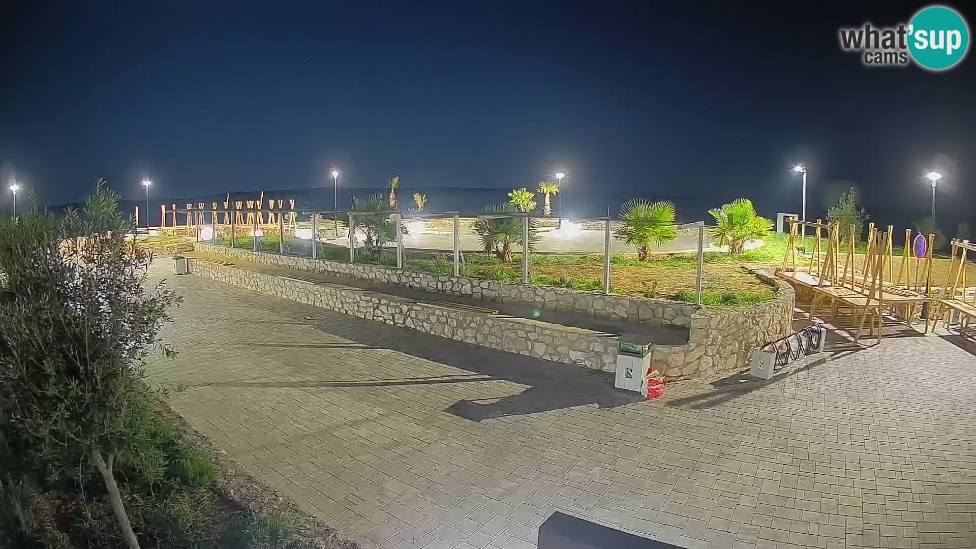 Mandre Sommerbühne Webcam – Velika điga | Insel Pag