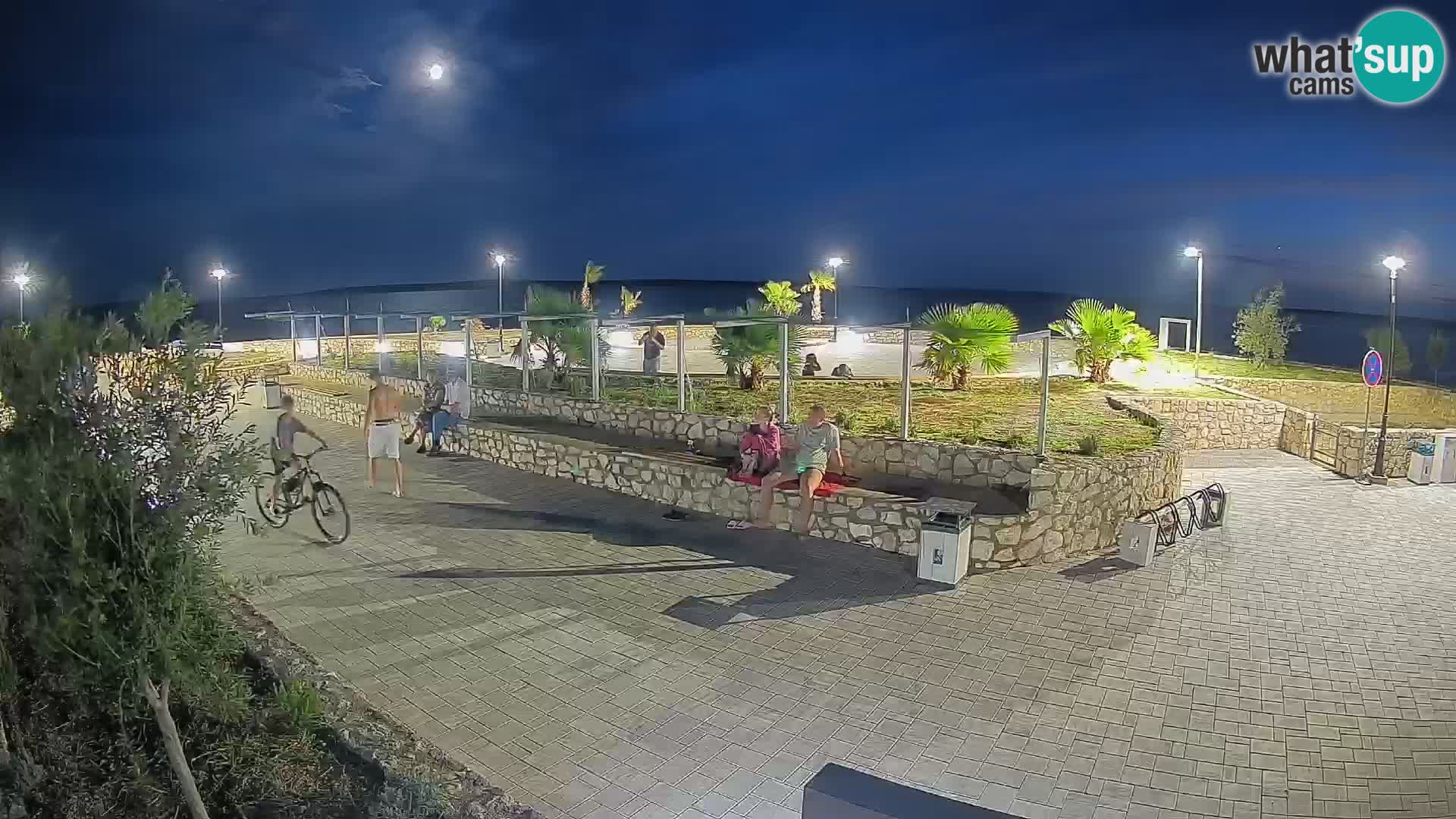 Webcam Mandre – Palco estivo Velika điga | Isola di Pag