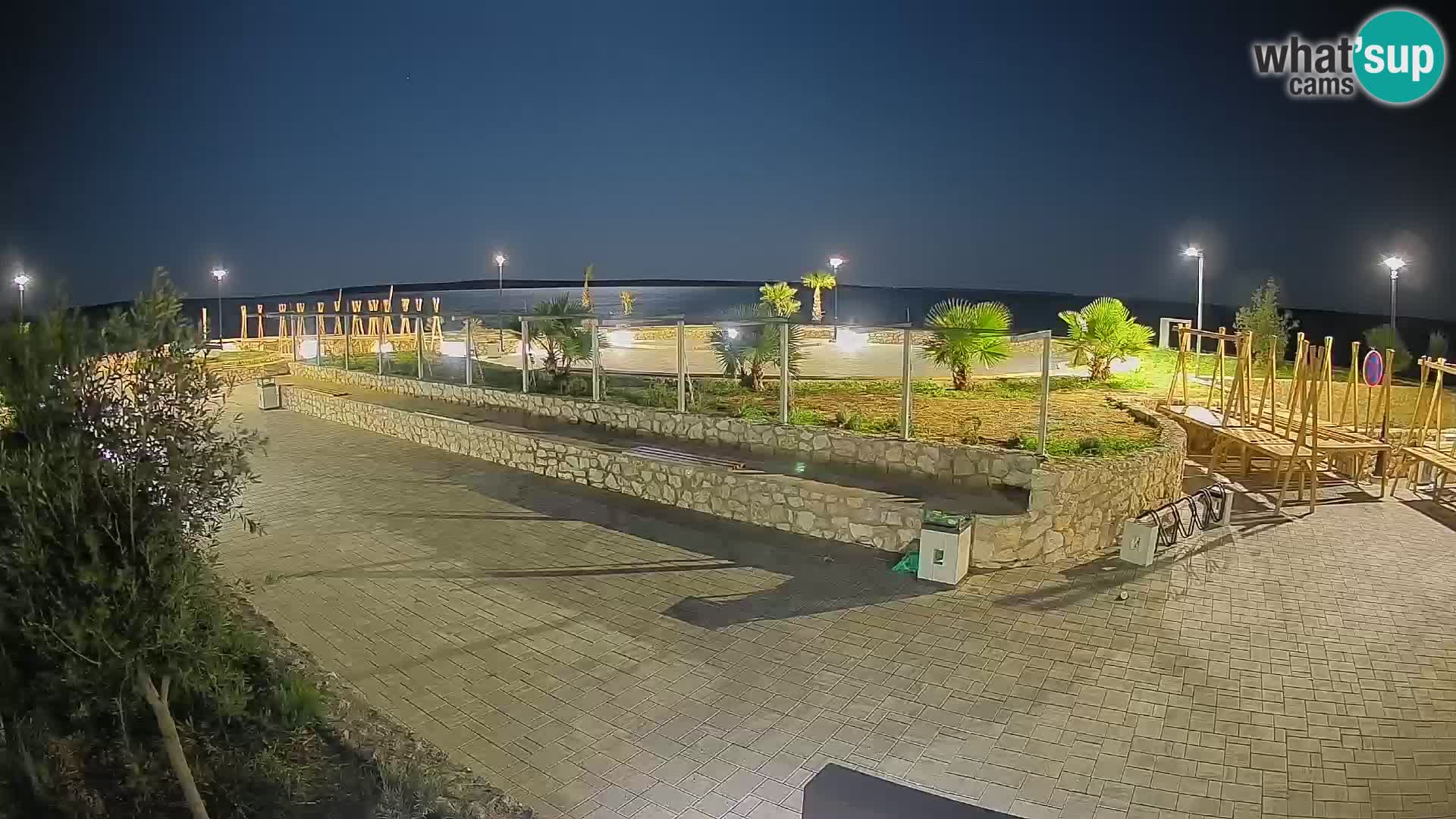 Mandre Sommerbühne Webcam – Velika điga | Insel Pag