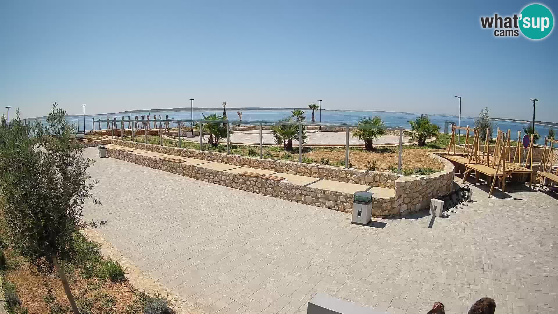 Mandre Sommerbühne Webcam – Velika điga | Insel Pag