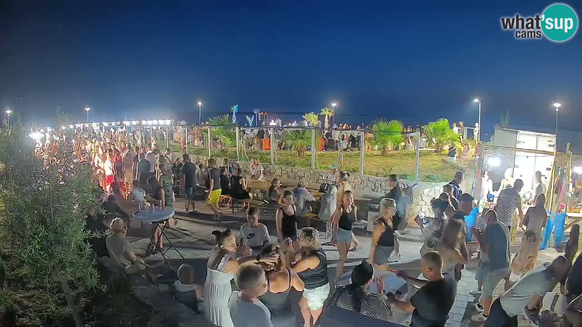 Webcam Mandre – Palco estivo Velika điga | Isola di Pag
