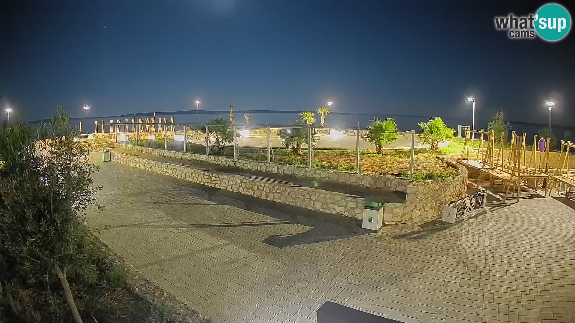 Mandre Summer Stage Webcam – Velika điga | Pag Island