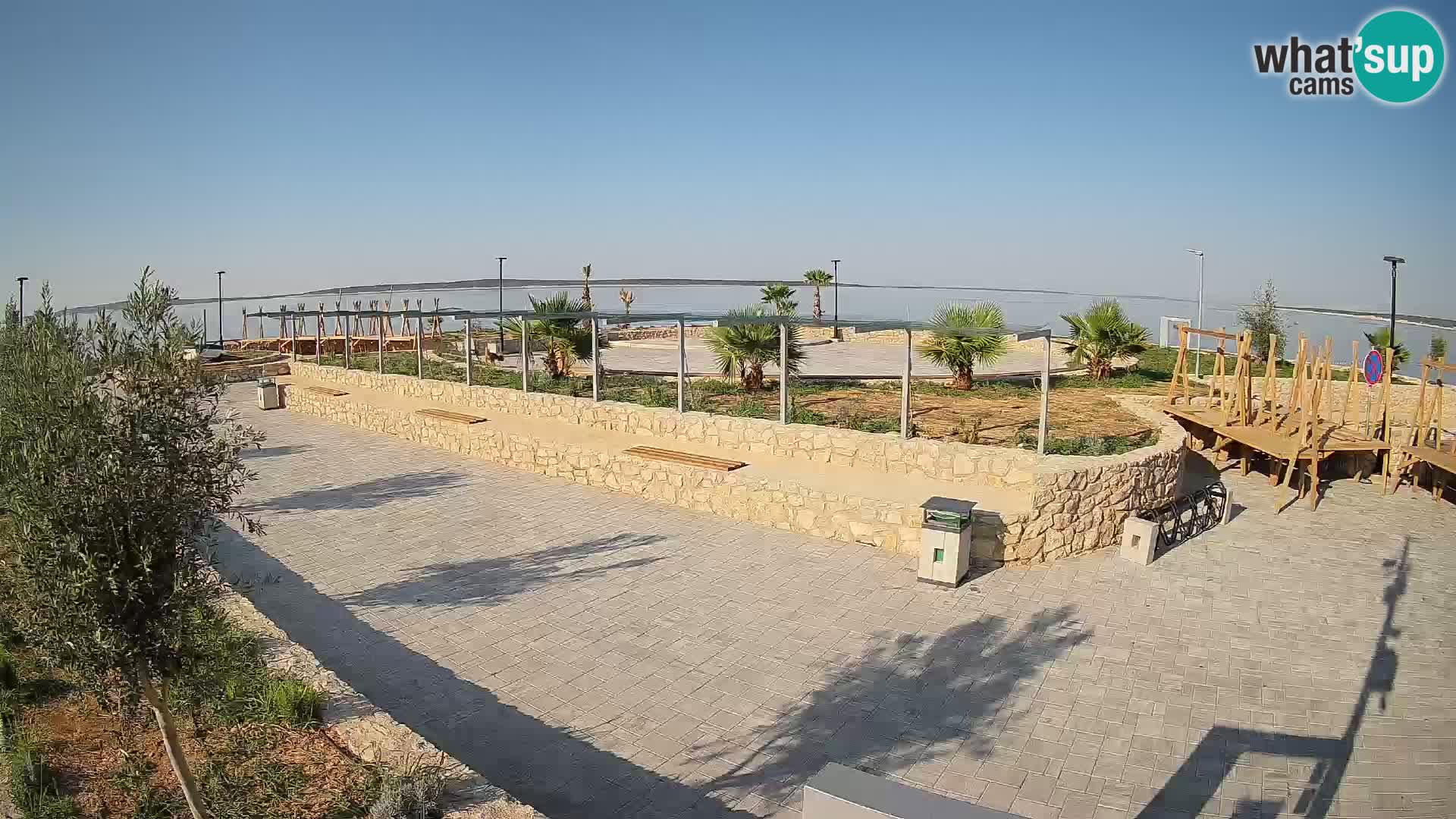 Mandre Sommerbühne Webcam – Velika điga | Insel Pag