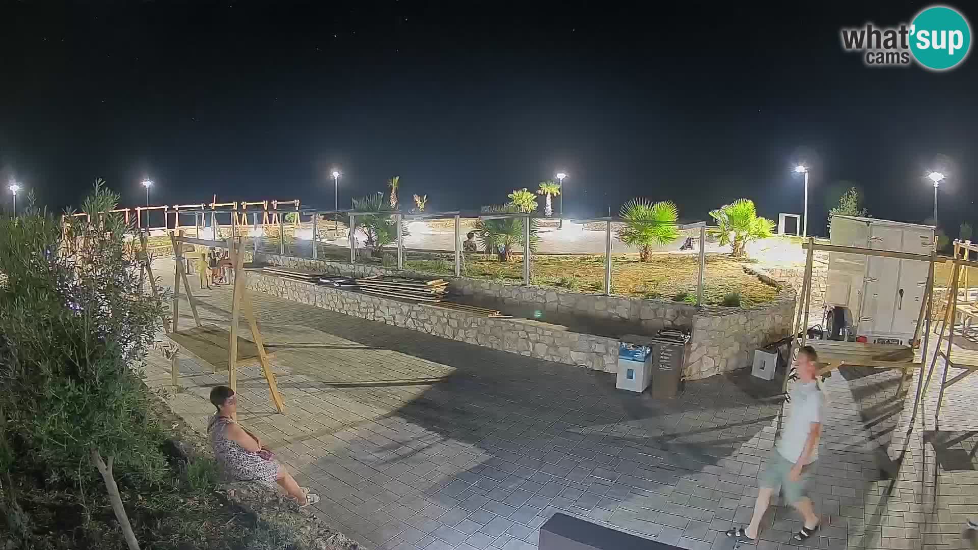Webcam Mandre – Palco estivo Velika điga | Isola di Pag