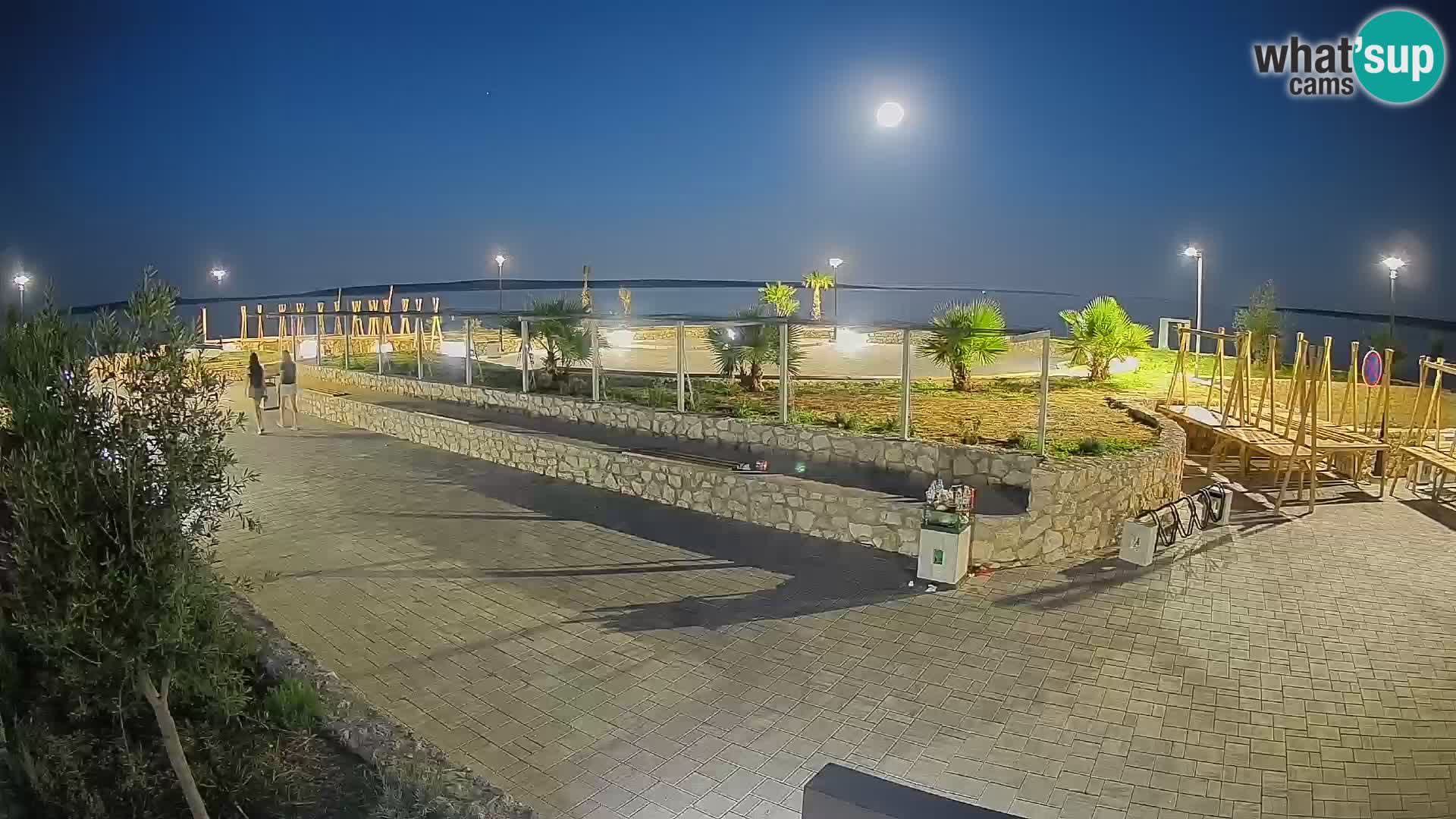 Webcam Mandre – Palco estivo Velika điga | Isola di Pag