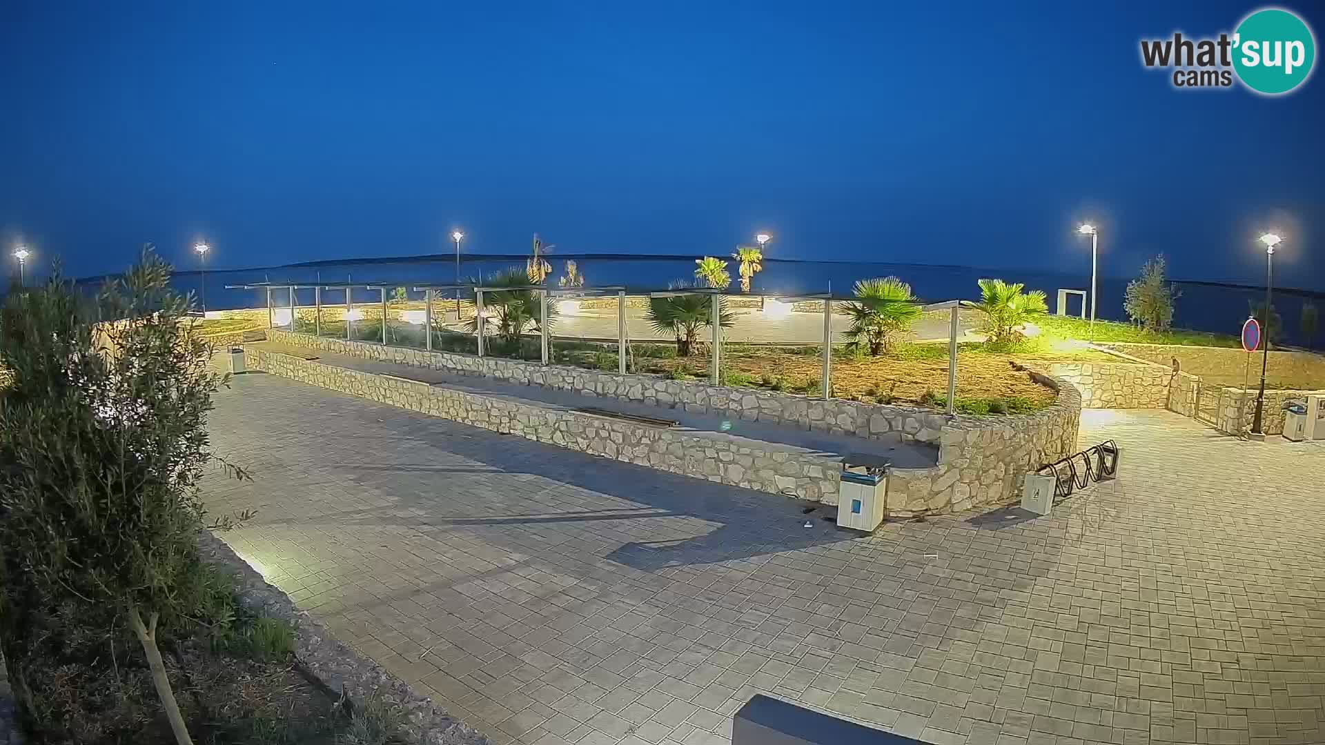 Mandre Summer Stage Webcam – Velika điga | Pag Island
