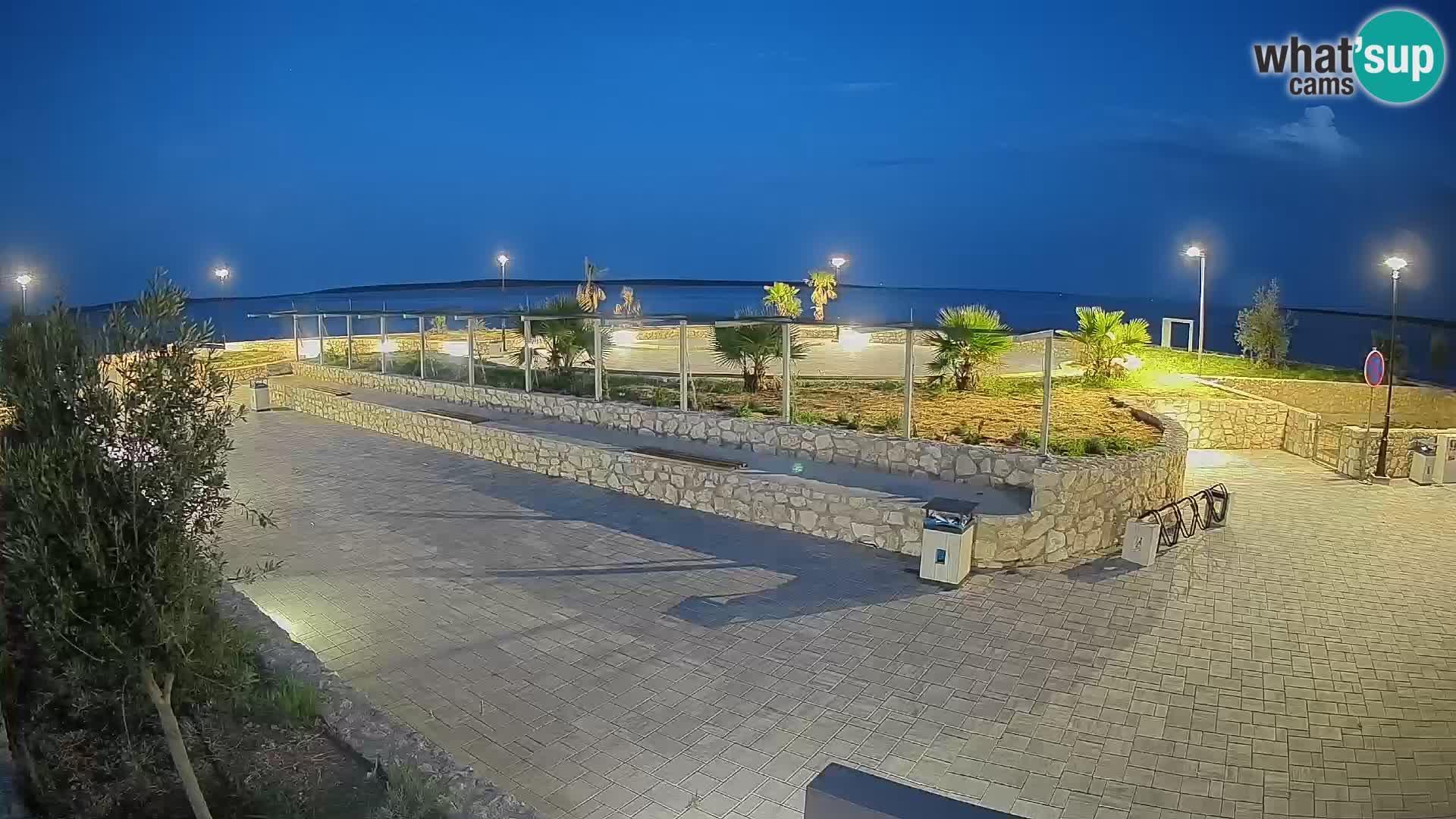 Mandre Summer Stage Webcam – Velika điga | Pag Island