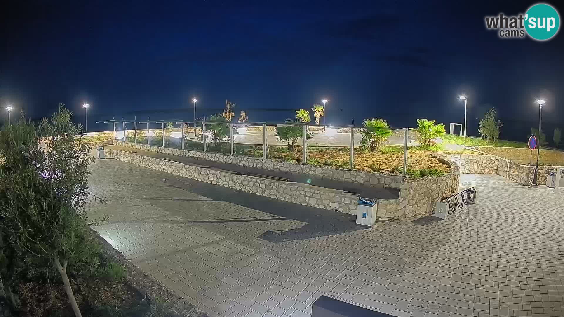 Mandre Summer Stage Webcam – Velika điga | Pag Island