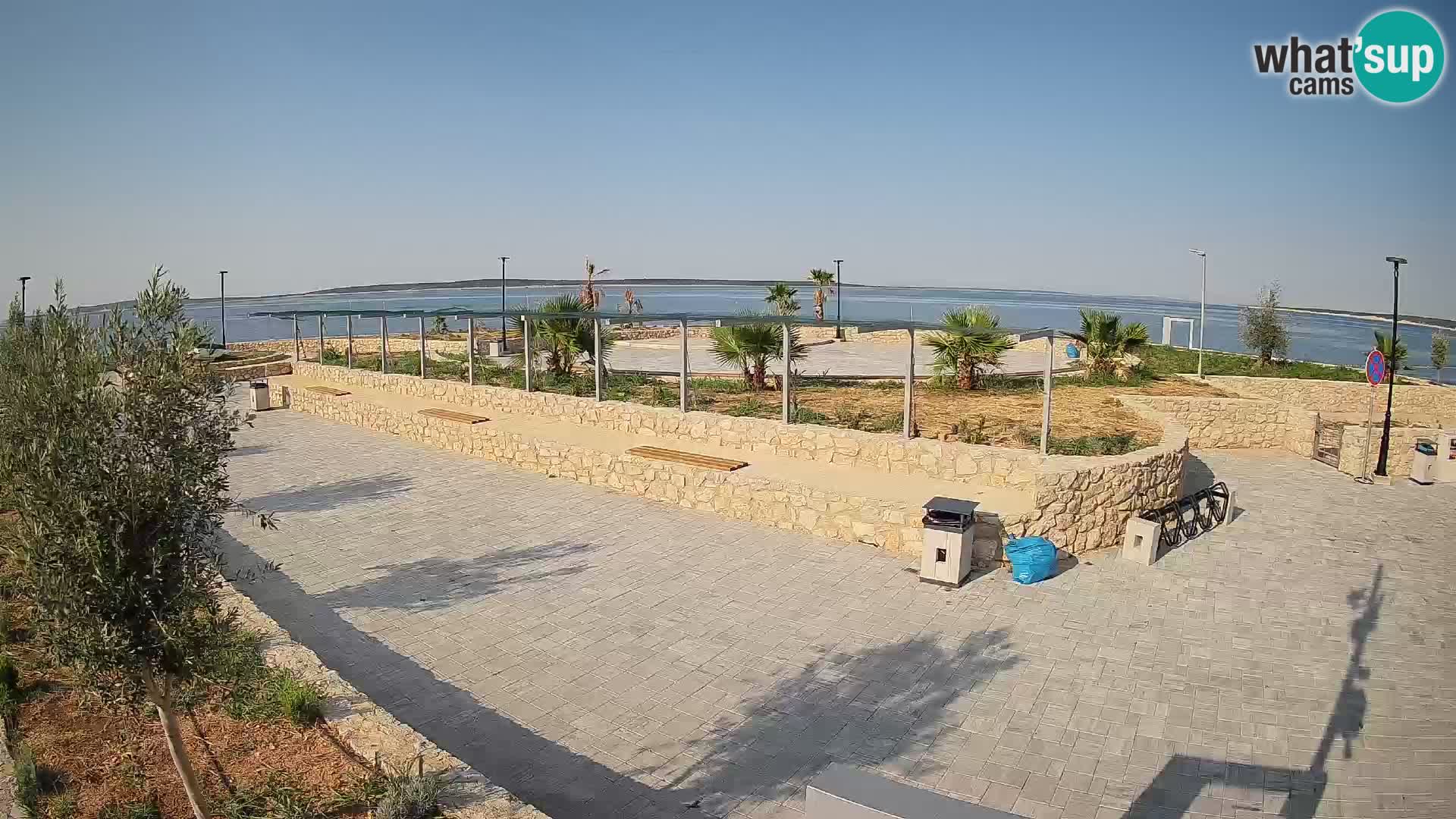 Mandre Summer Stage Webcam – Velika điga | Pag Island