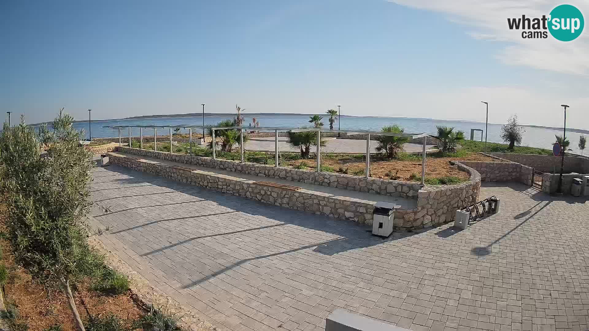 Mandre Summer Stage Webcam – Velika điga | Pag Island