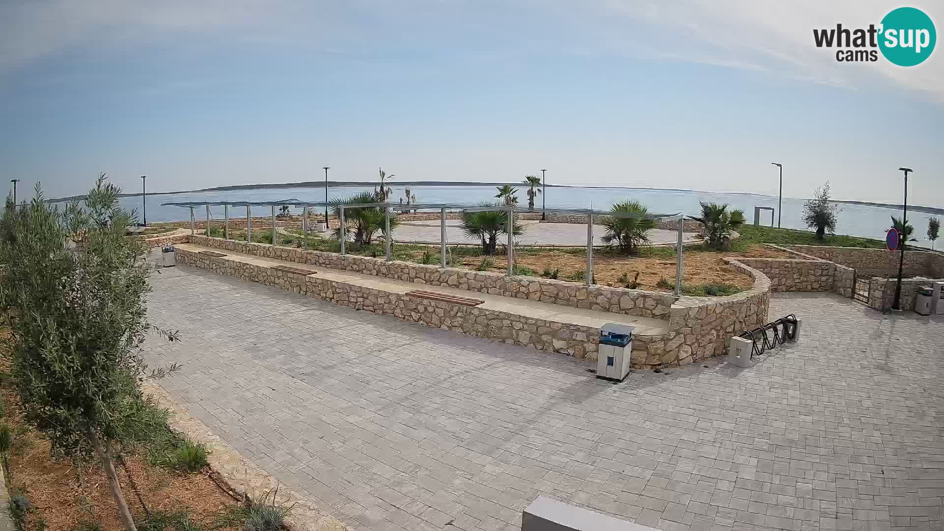 Mandre Summer Stage Webcam – Velika điga | Pag Island