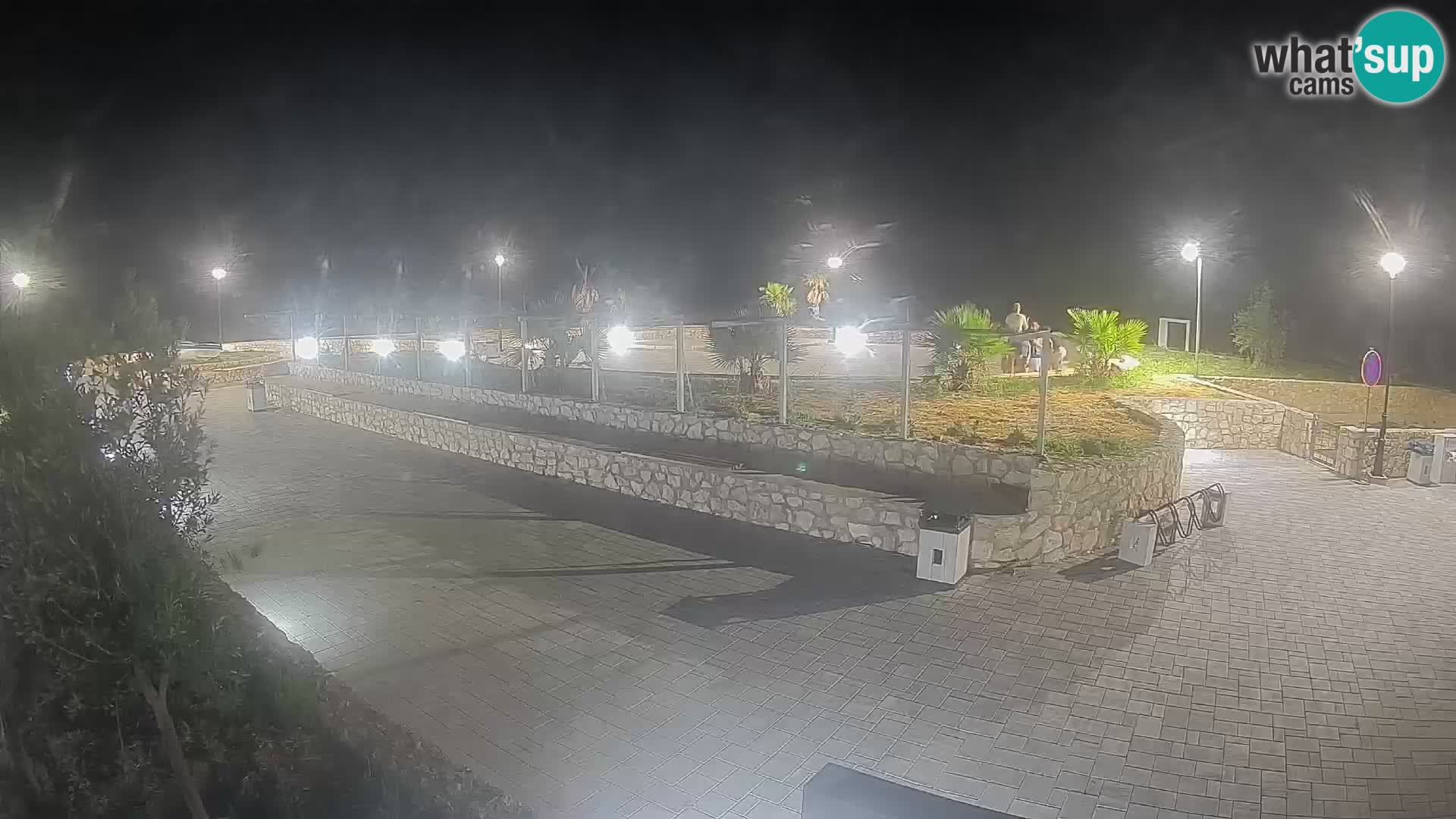 Webcam Mandre – Scène estivale Velika điga | Île de Pag