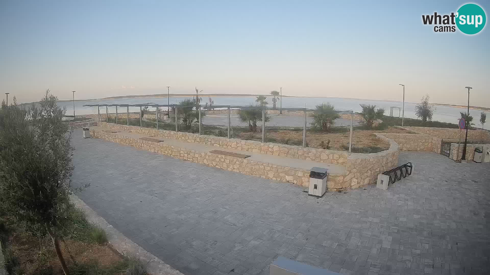 Webcam Mandre – Scène estivale Velika điga | Île de Pag