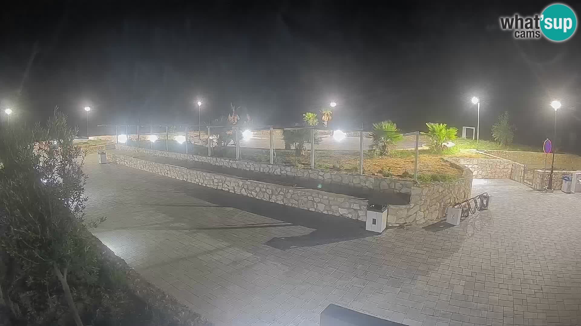 Mandre Summer Stage Webcam – Velika điga | Pag Island