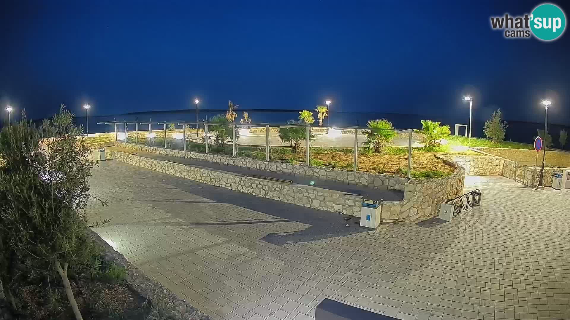 Mandre Summer Stage Webcam – Velika điga | Pag Island