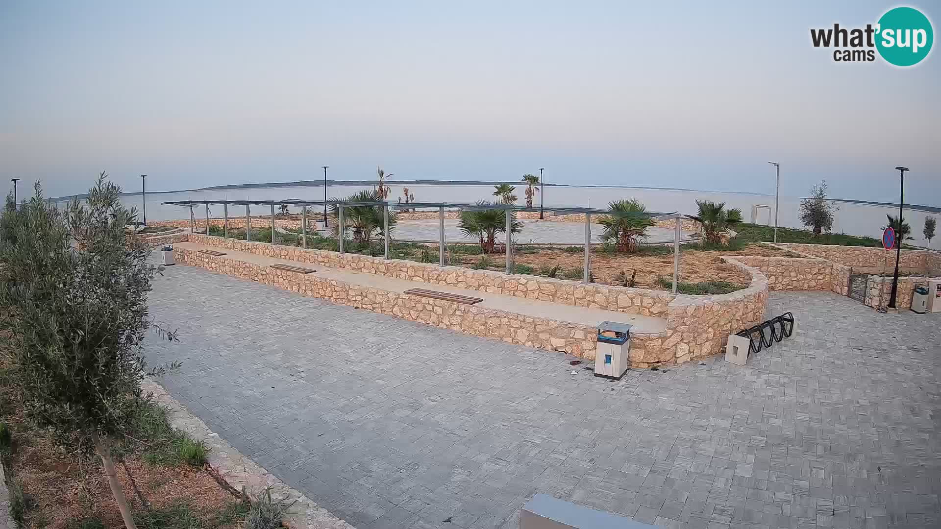 Webcam Mandre – Palco estivo Velika điga | Isola di Pag