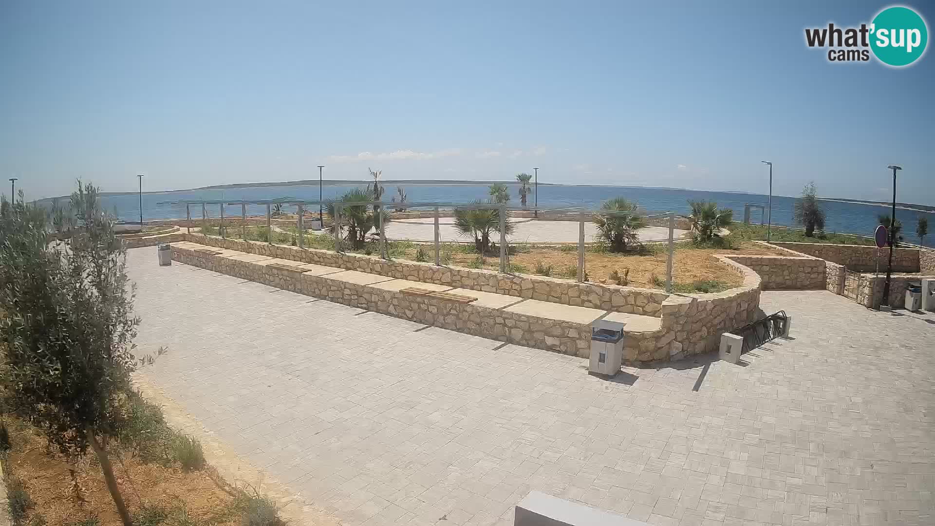 Mandre Summer Stage Webcam – Velika điga | Pag Island
