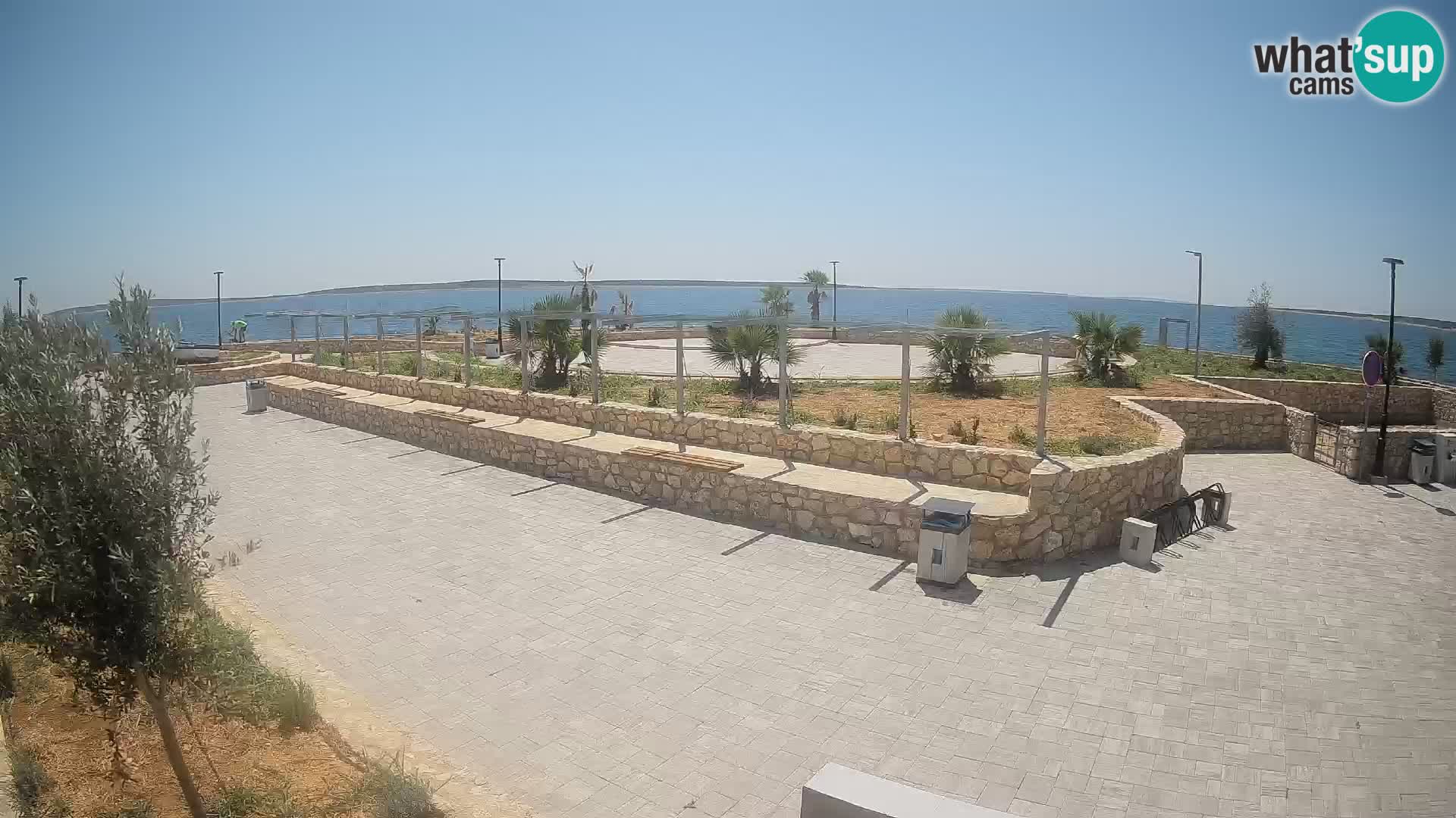 Webcam Mandre – Palco estivo Velika điga | Isola di Pag