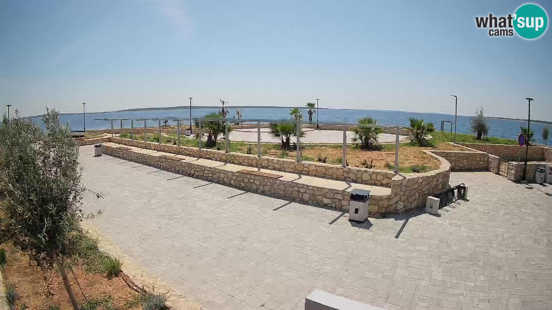 Webcam Mandre – Palco estivo Velika điga | Isola di Pag