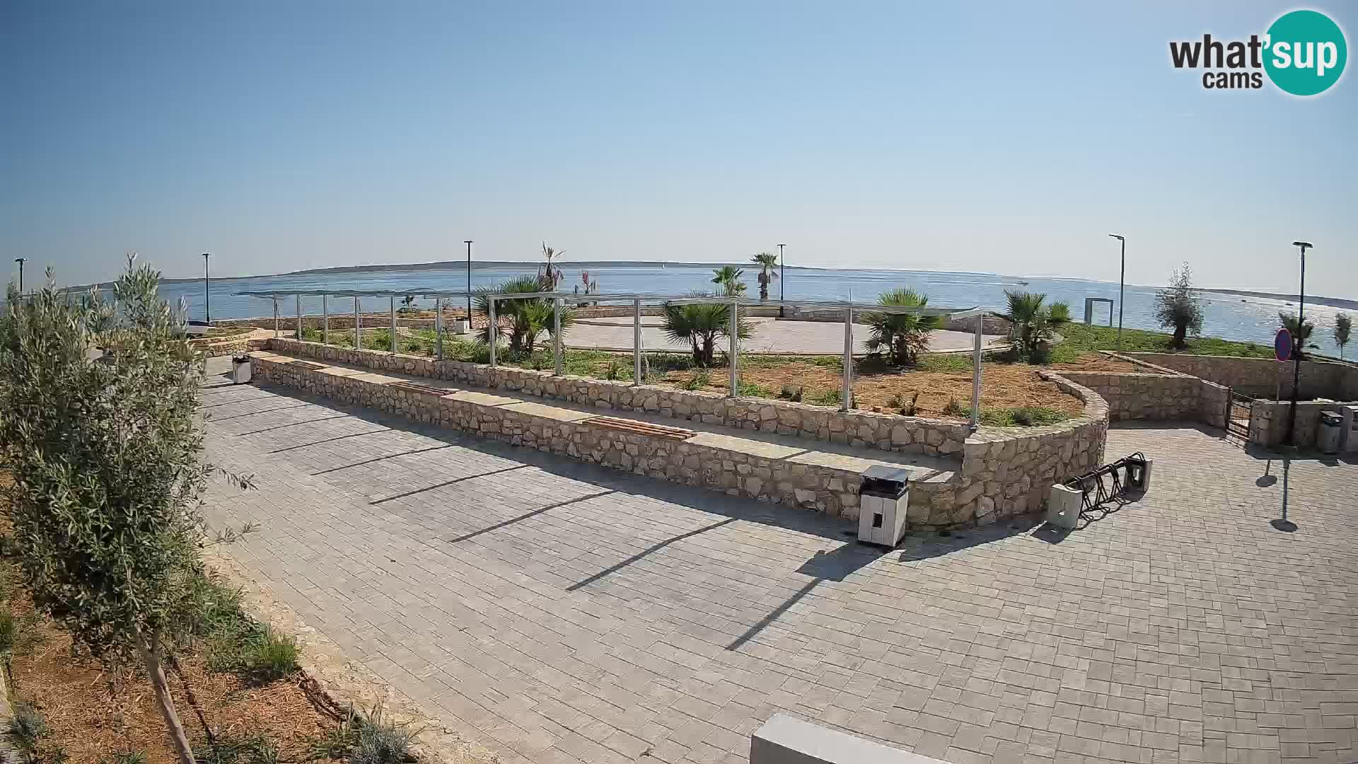 Mandre Summer Stage Webcam – Velika điga | Pag Island