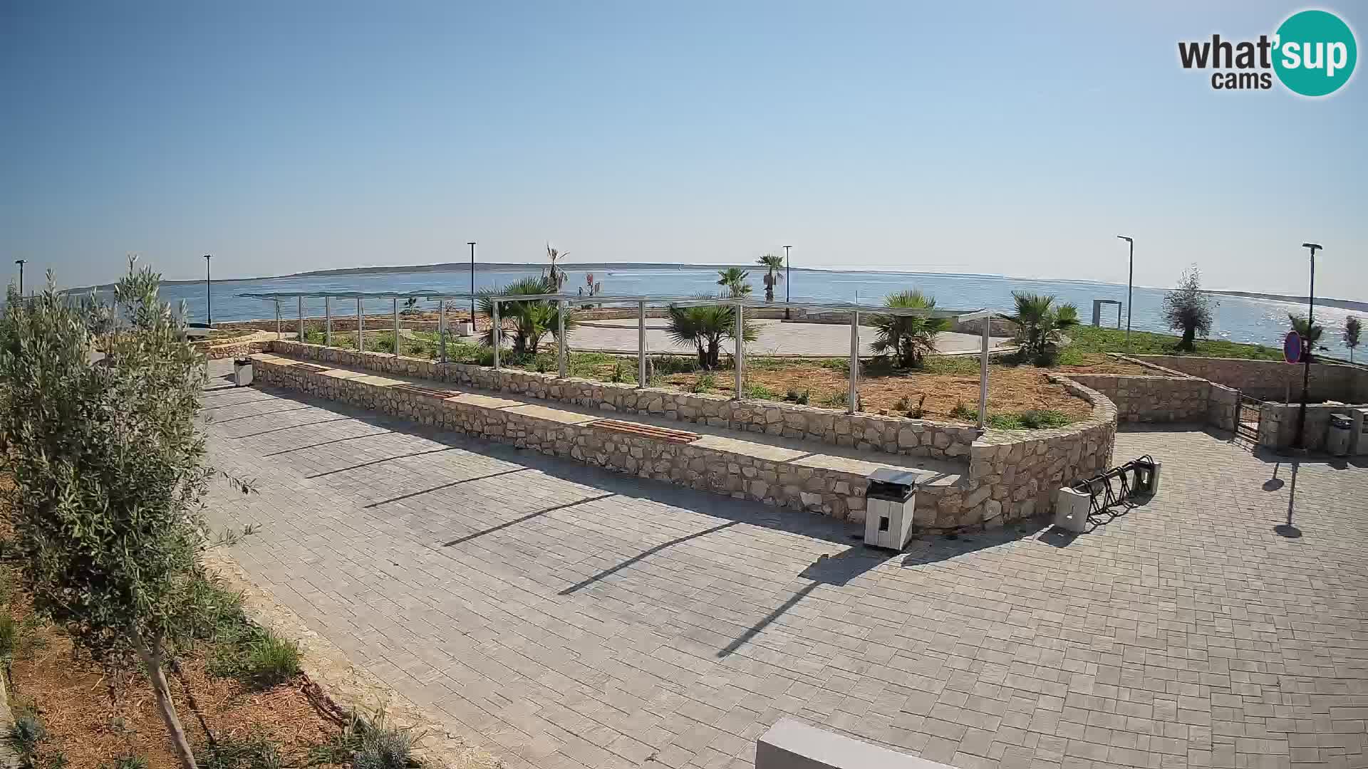 Mandre Summer Stage Webcam – Velika điga | Pag Island
