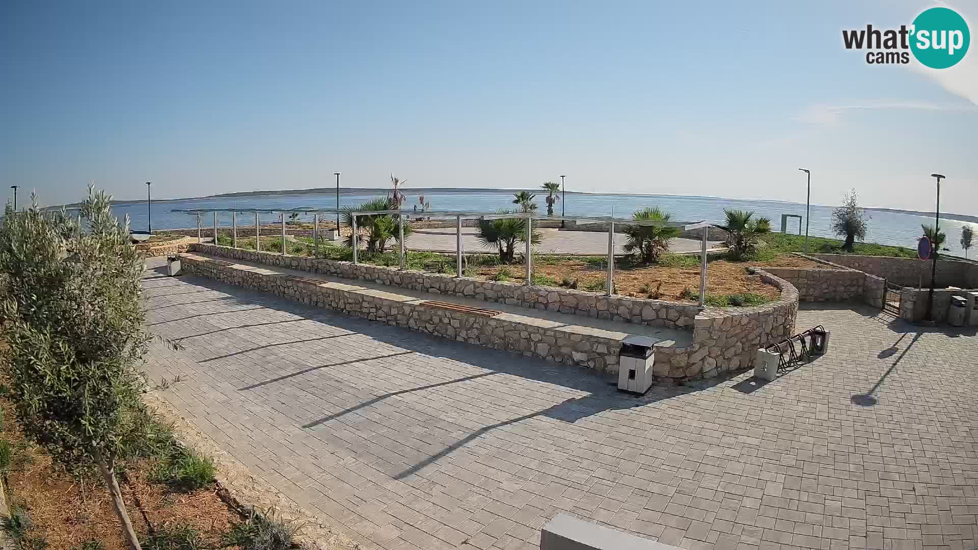 Mandre Summer Stage Webcam – Velika điga | Pag Island