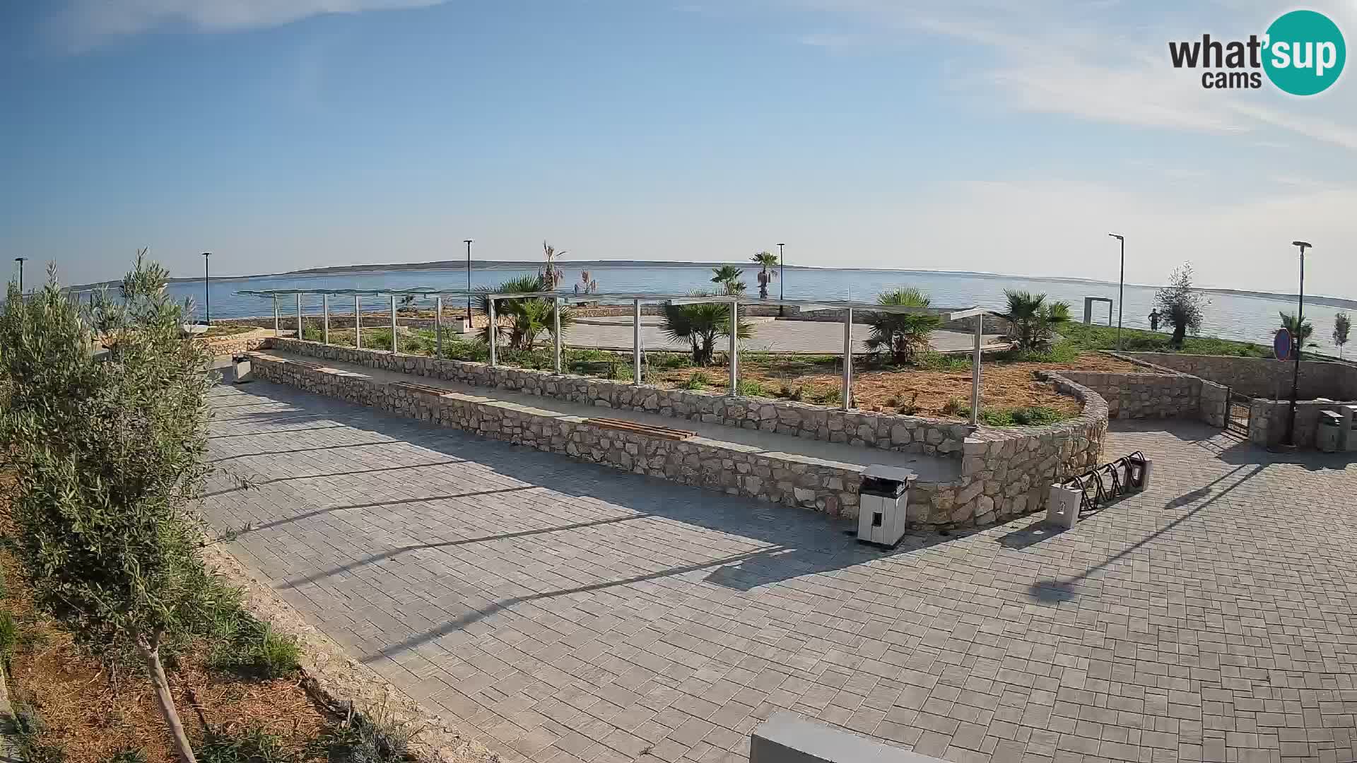 Mandre Summer Stage Webcam – Velika điga | Pag Island