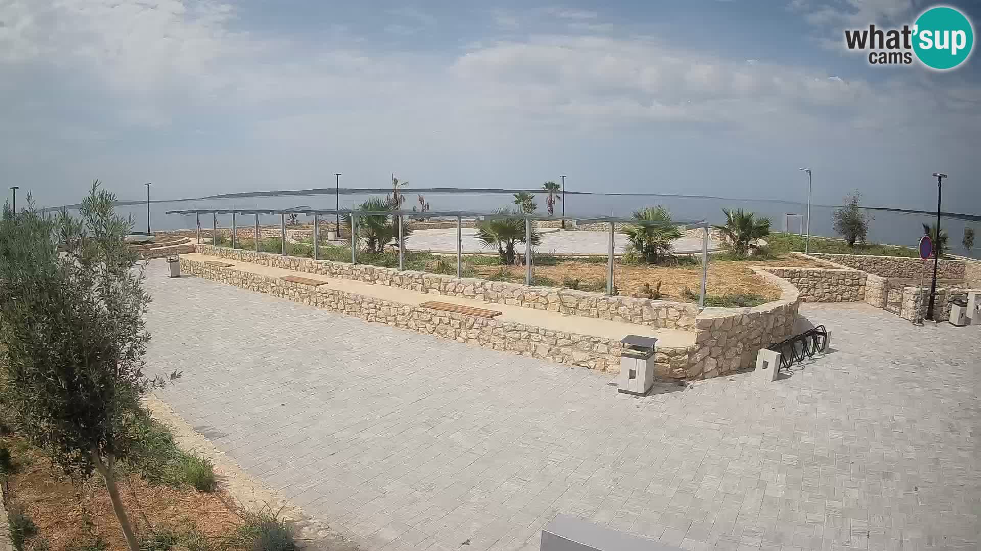 Mandre Summer Stage Webcam – Velika điga | Pag Island