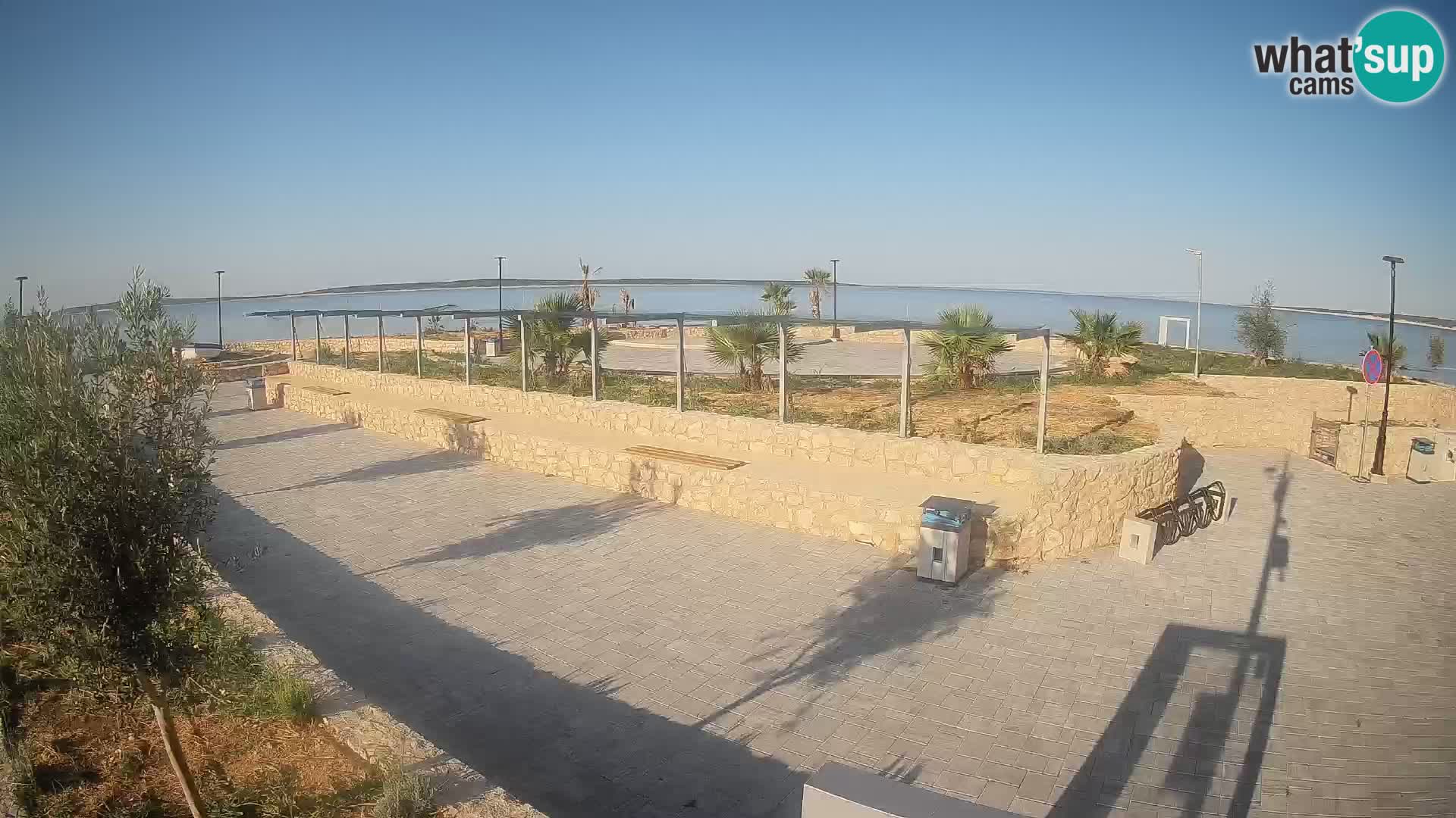 Mandre Summer Stage Webcam – Velika điga | Pag Island
