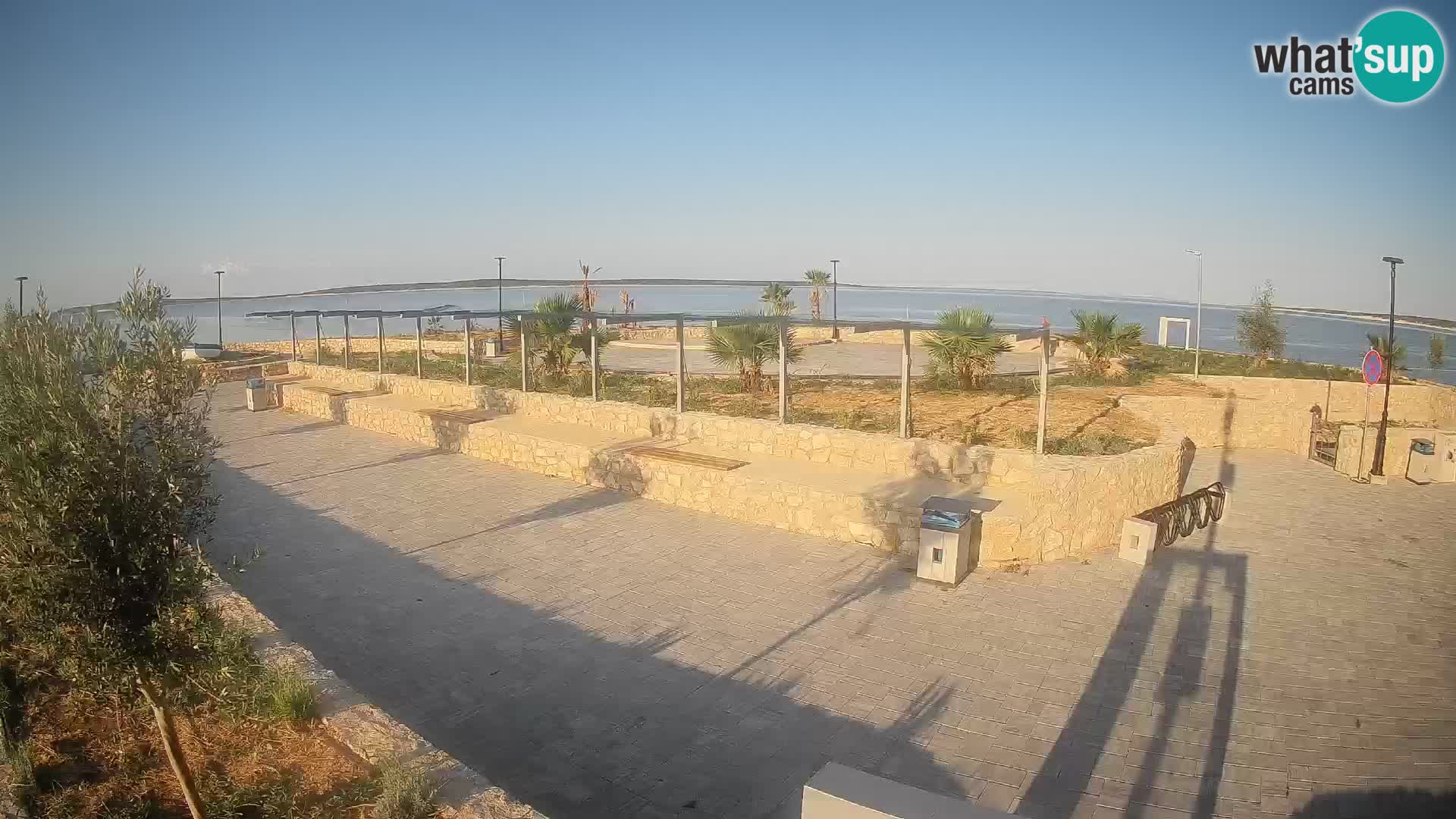 Mandre Summer Stage Webcam – Velika điga | Pag Island