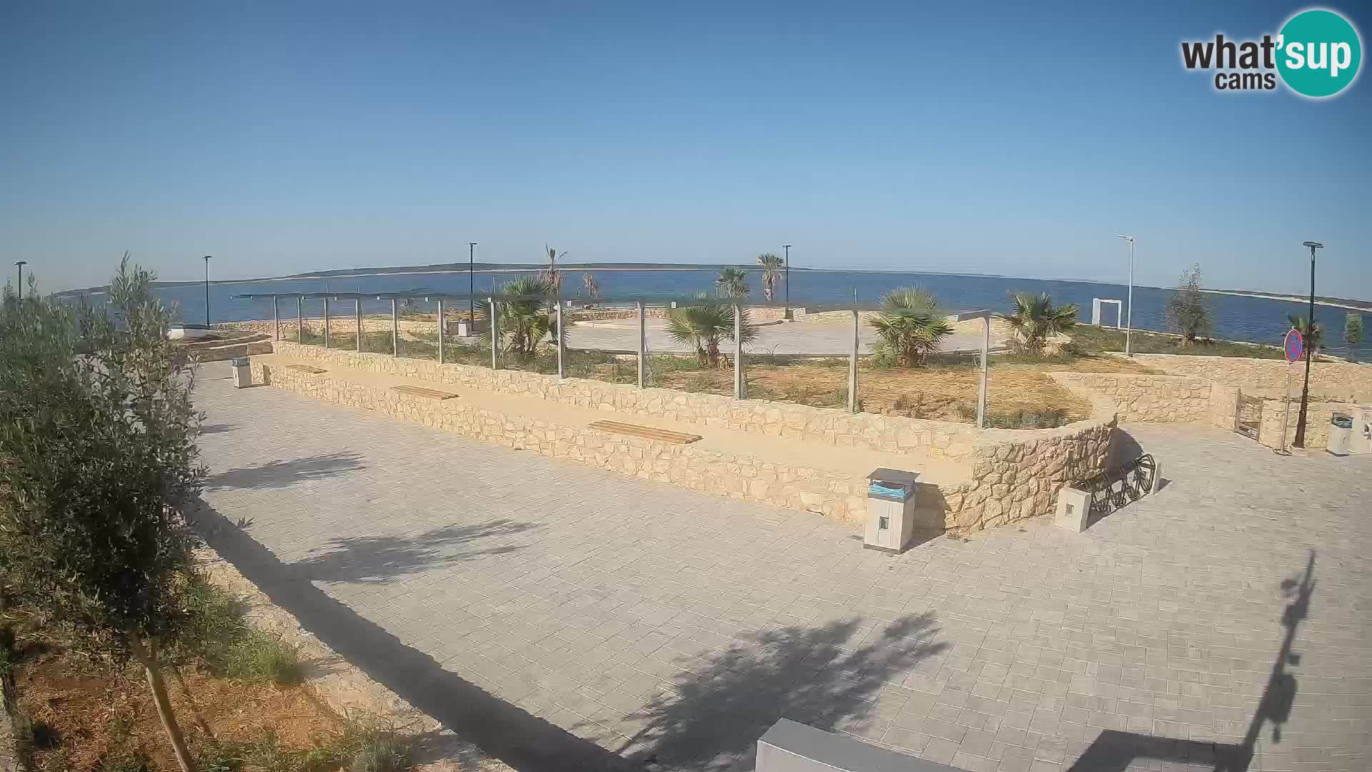 Mandre Summer Stage Webcam – Velika điga | Pag Island