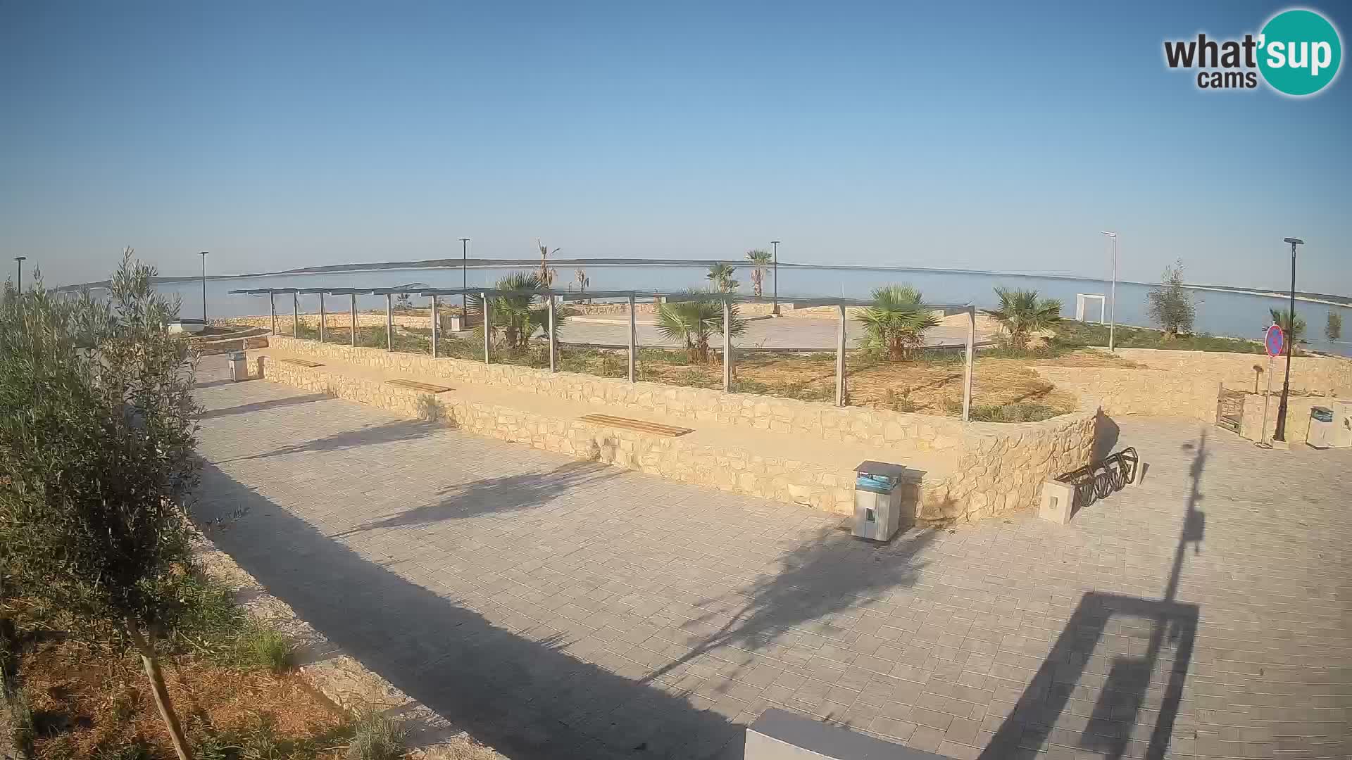 Mandre Summer Stage Webcam – Velika điga | Pag Island