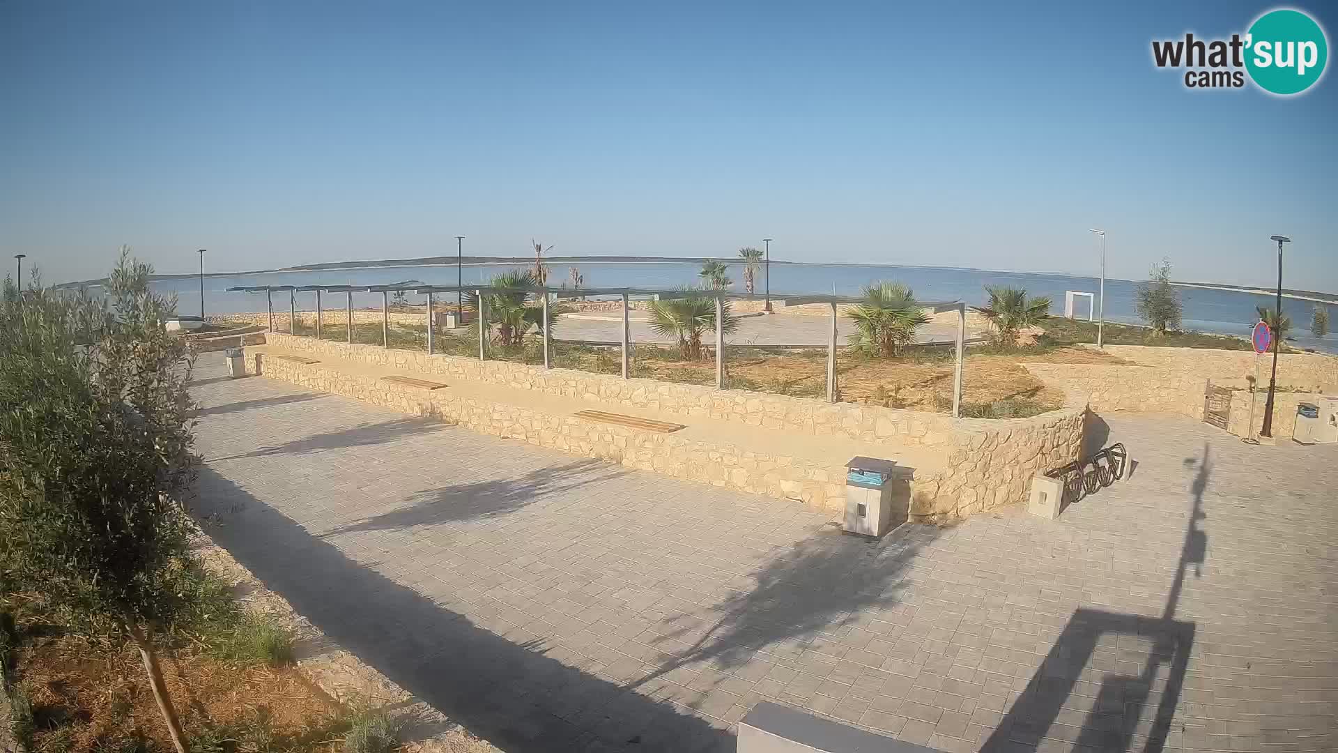 Mandre Summer Stage Webcam – Velika điga | Pag Island