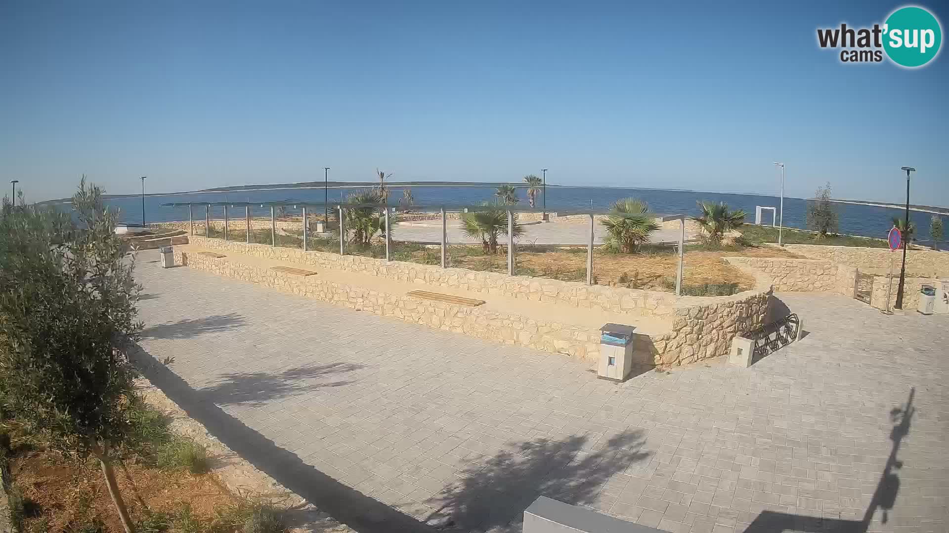 Mandre Summer Stage Webcam – Velika điga | Pag Island