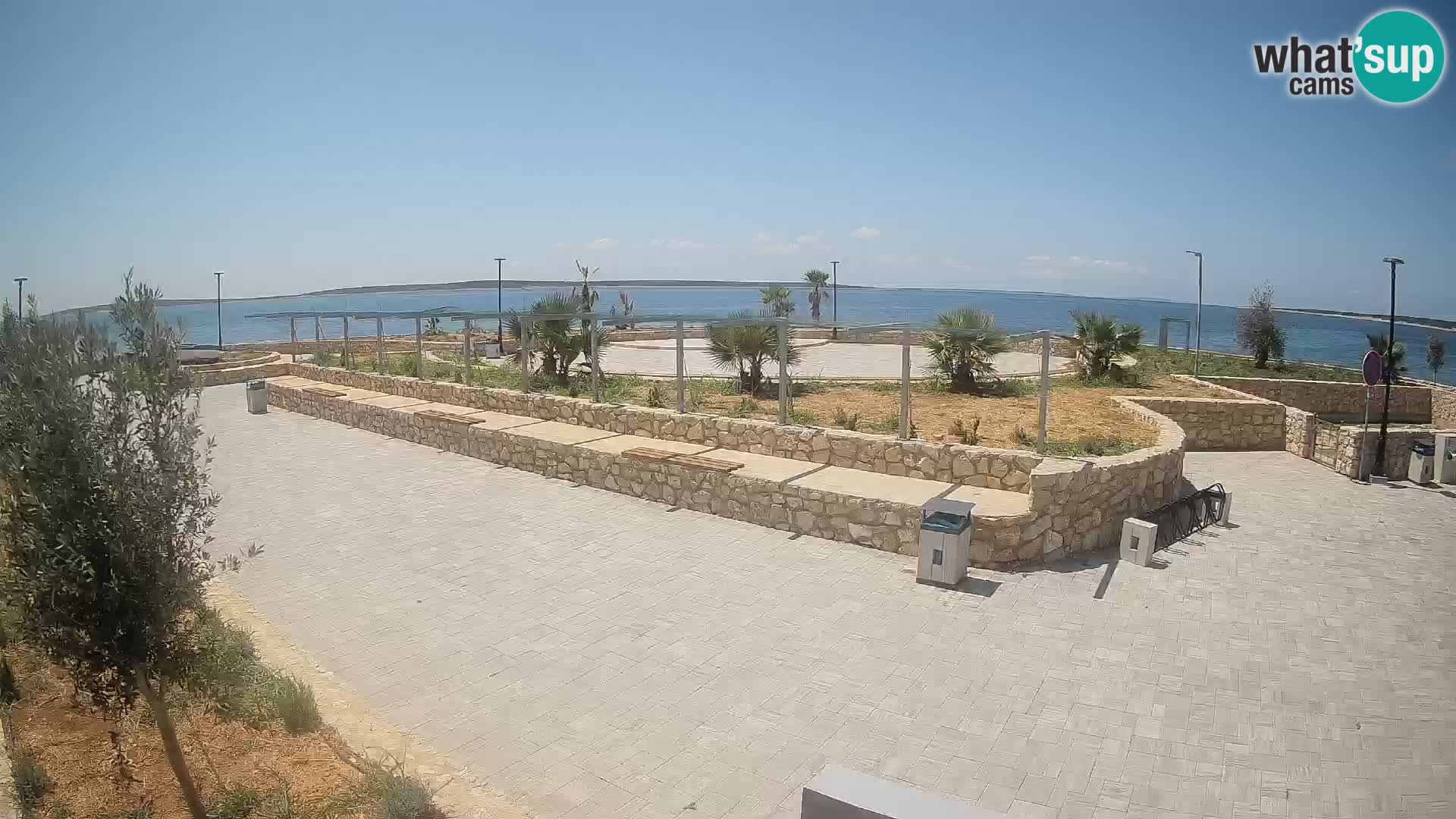 Webcam Mandre – Palco estivo Velika điga | Isola di Pag
