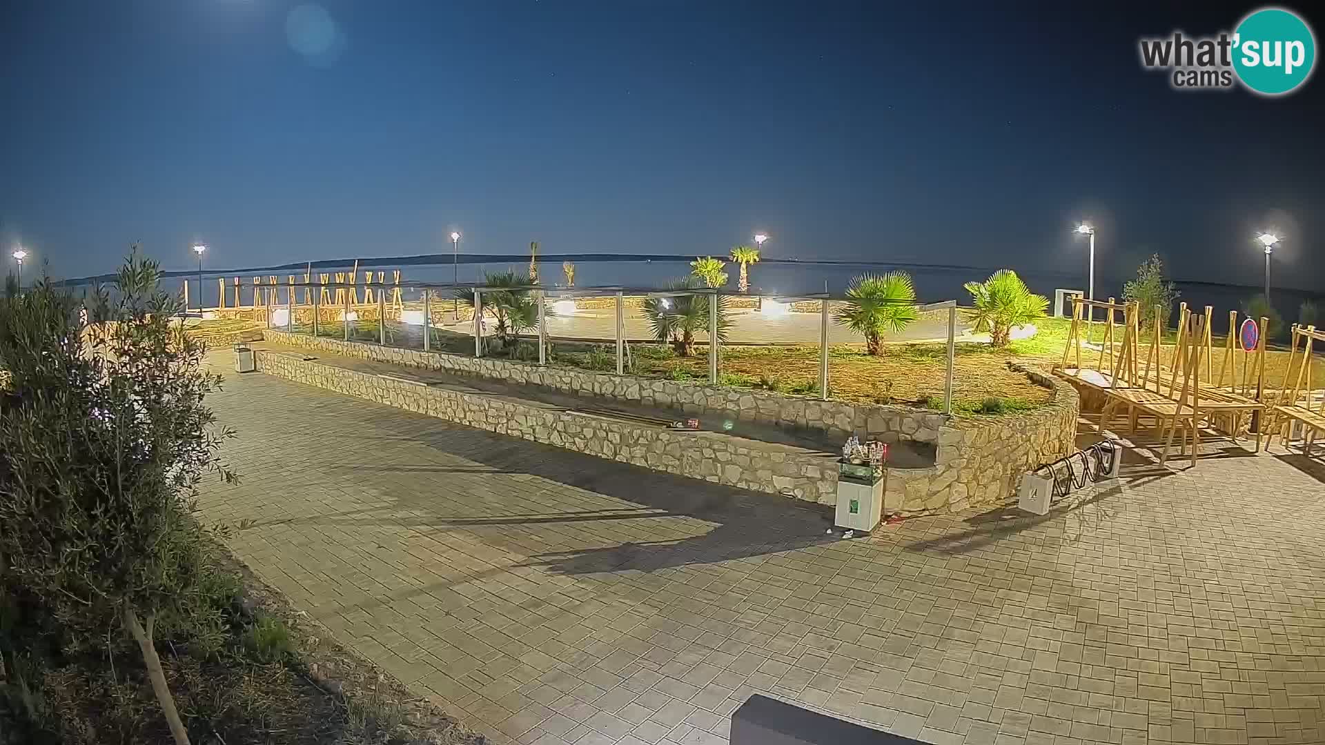 Mandre Summer Stage Webcam – Velika điga | Pag Island