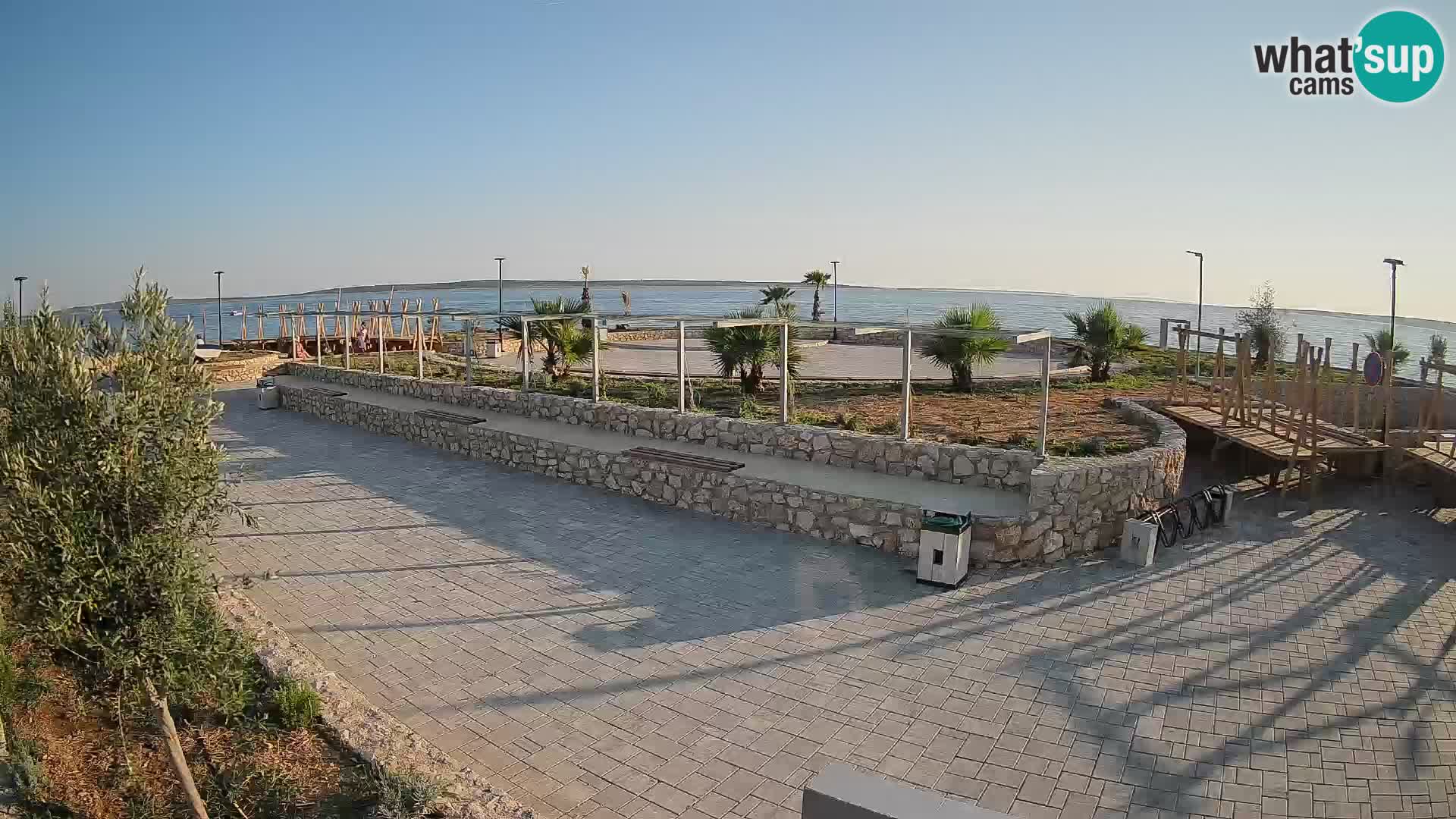 Mandre Summer Stage Webcam – Velika điga | Pag Island